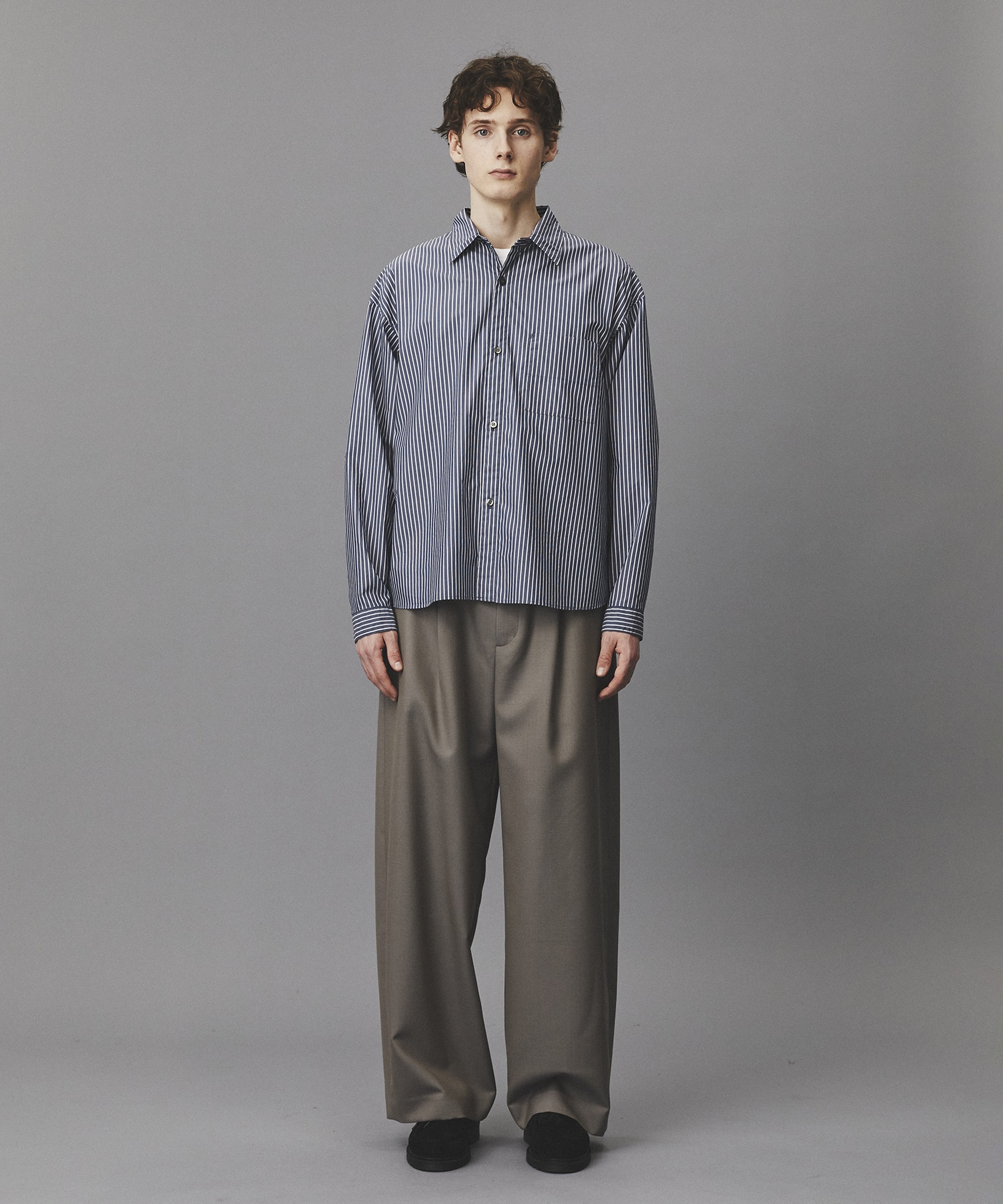 クリアコットンスムースシャツ