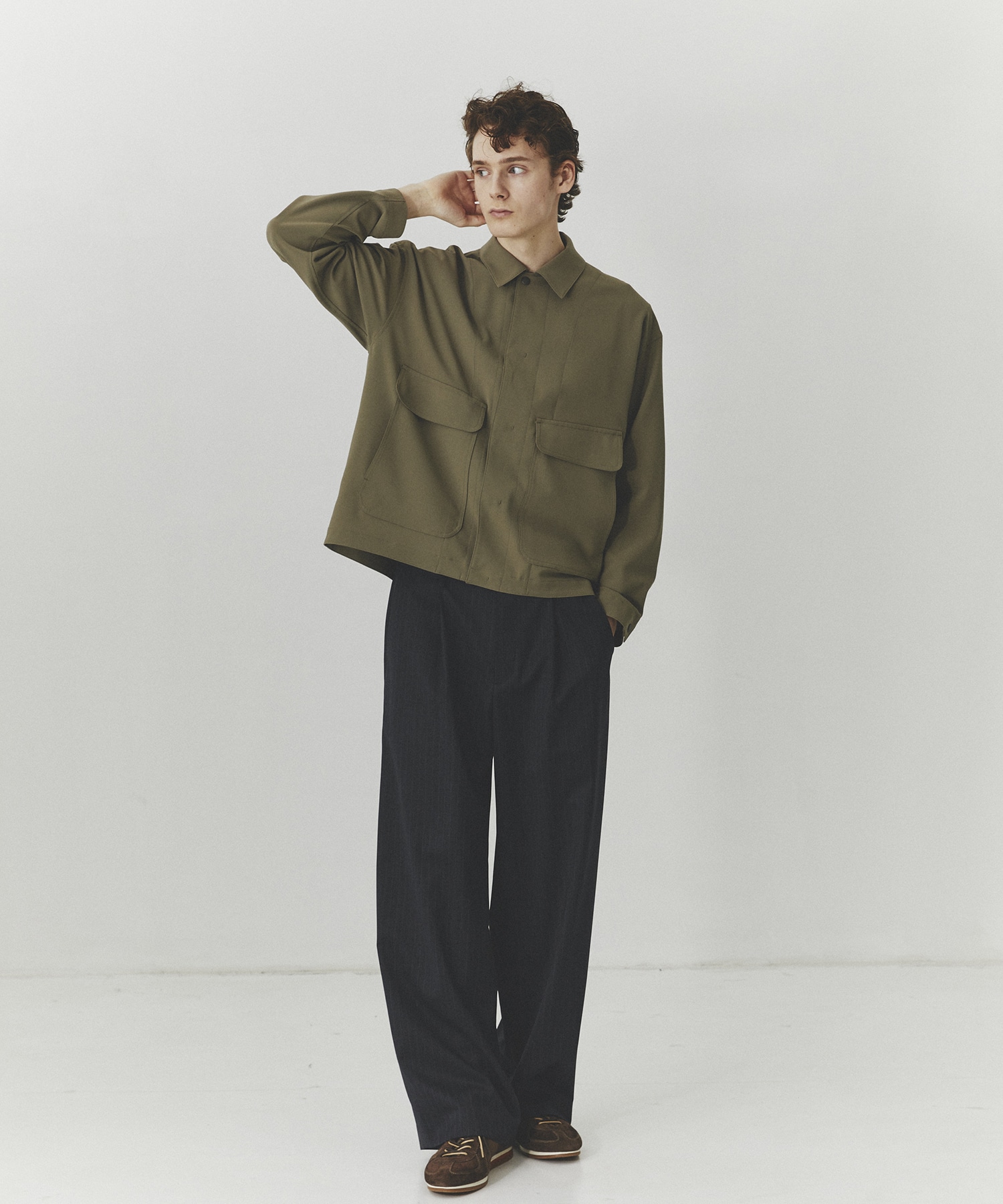 TRIXIONウーリーシャツＢＬ