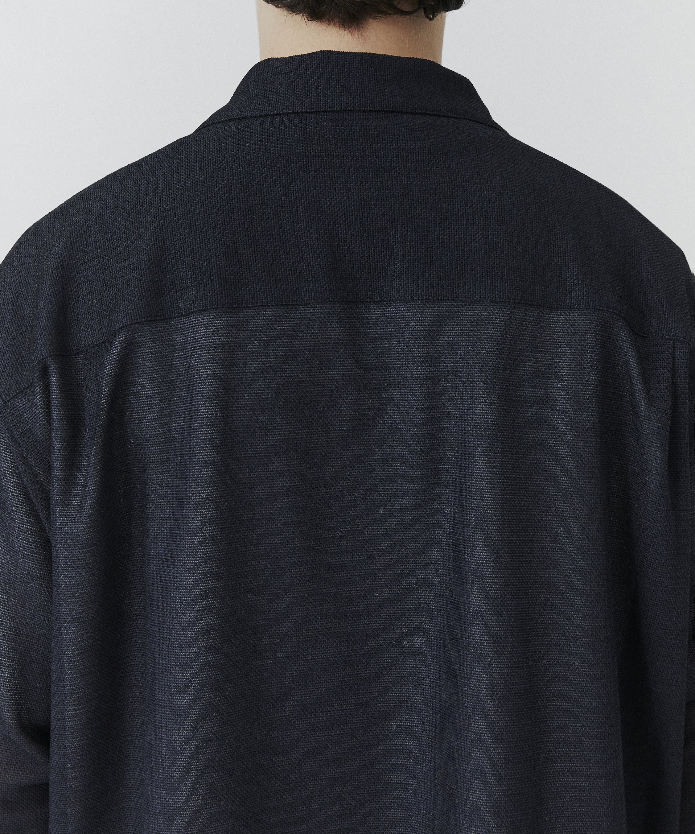 リネンライクリラックスCPOシャツ