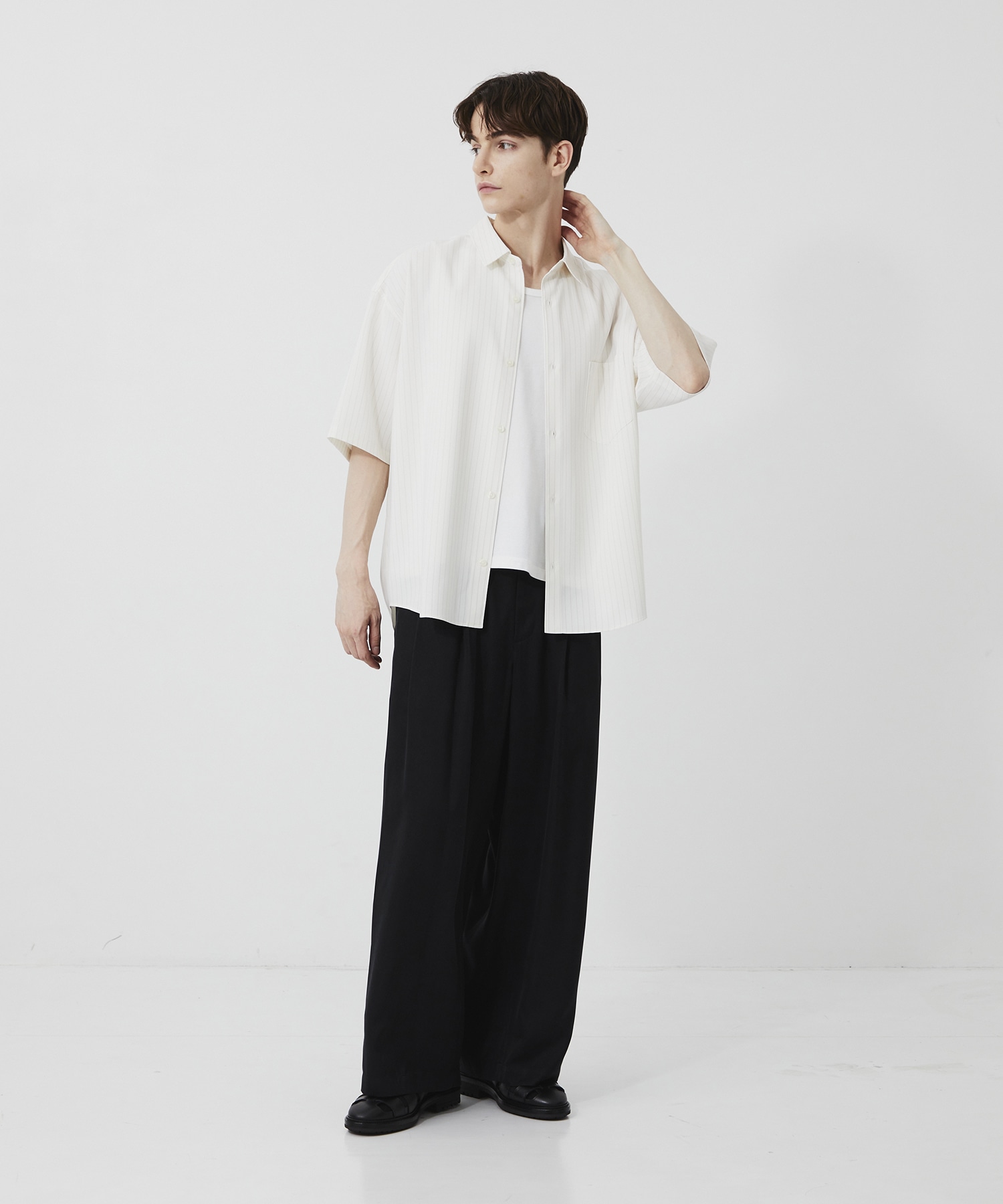 【再入荷】コンフォートリラックスレギュラー半袖シャツ