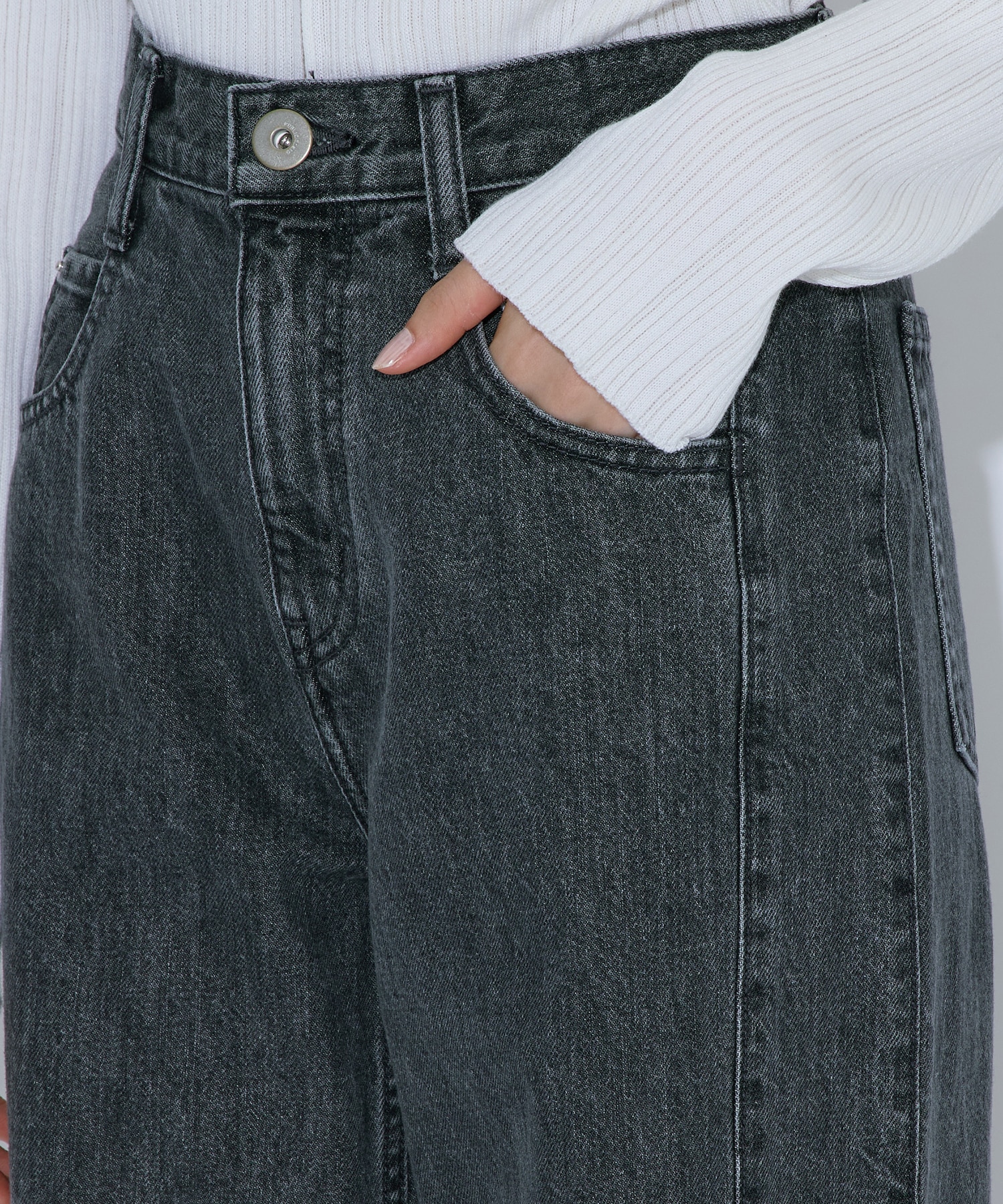 PUBLIC DENIM BLACK RELAX レギュラー