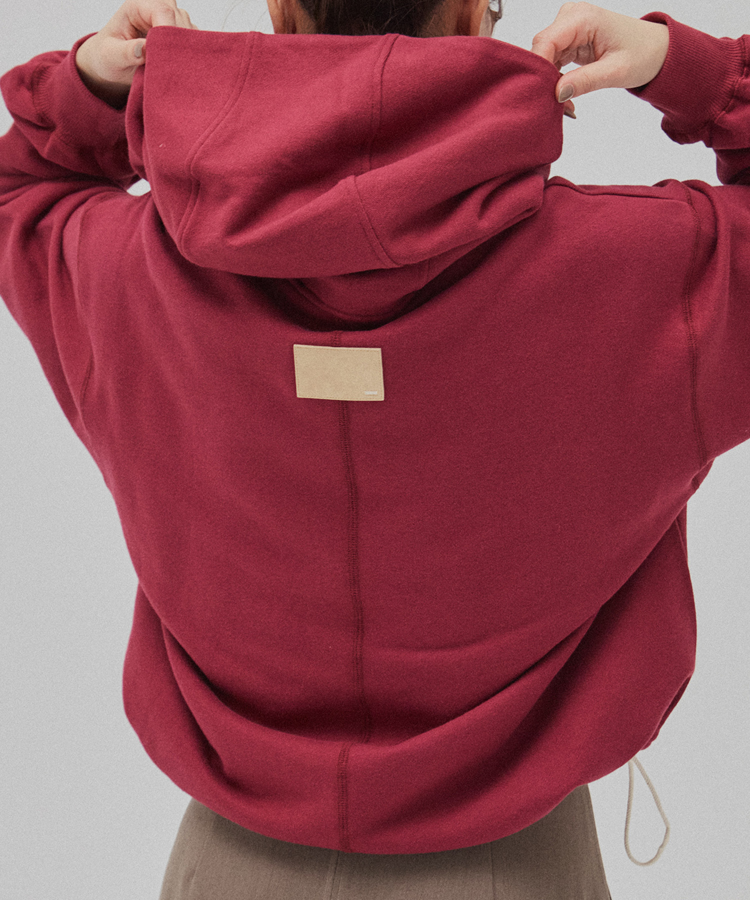 アノラックスウェットパーカー