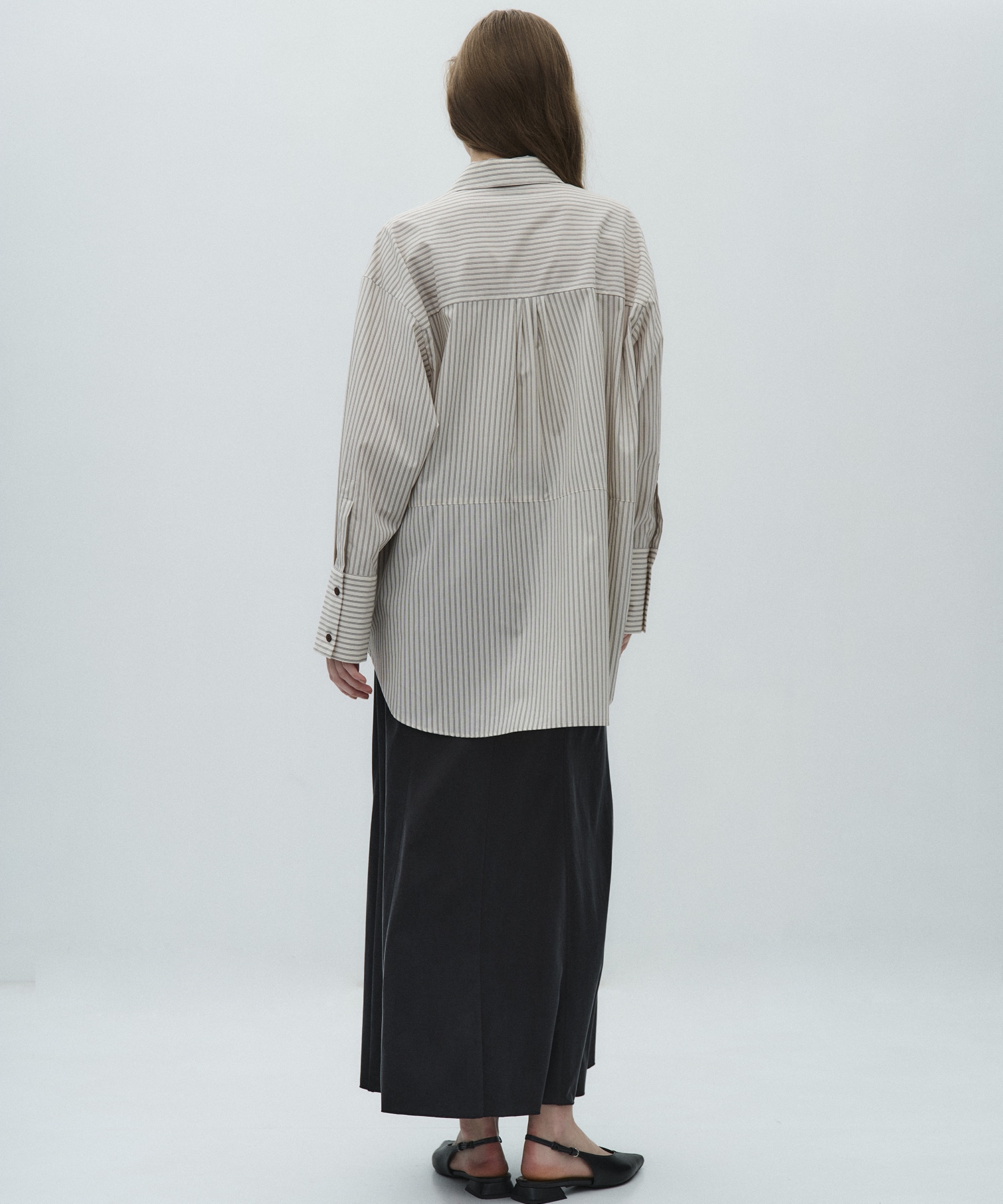 シングルポケットオーバーシャツ