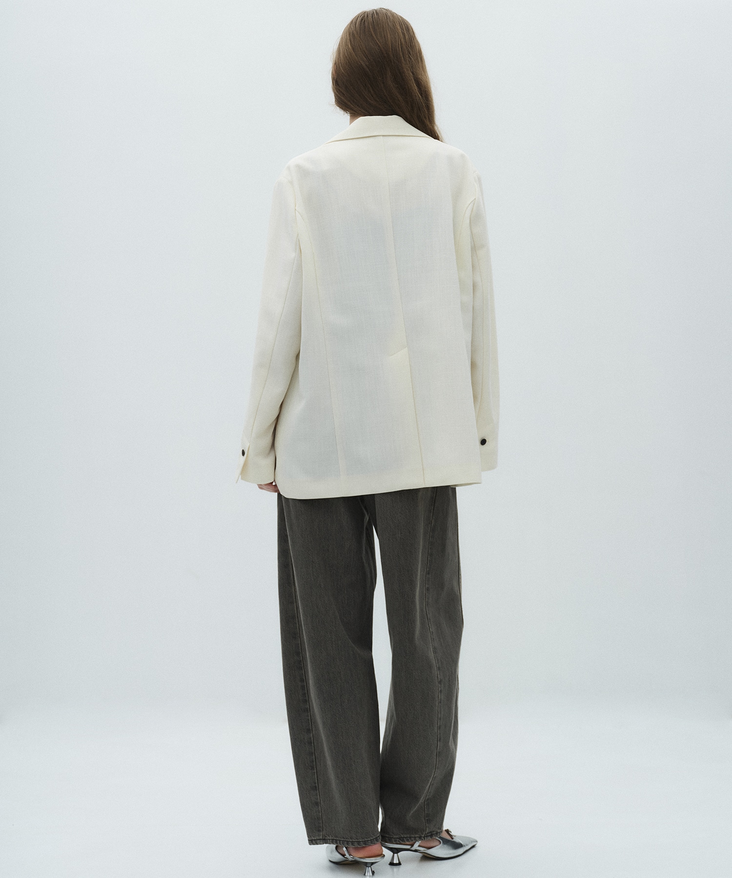 レイヤードボクシージャケット