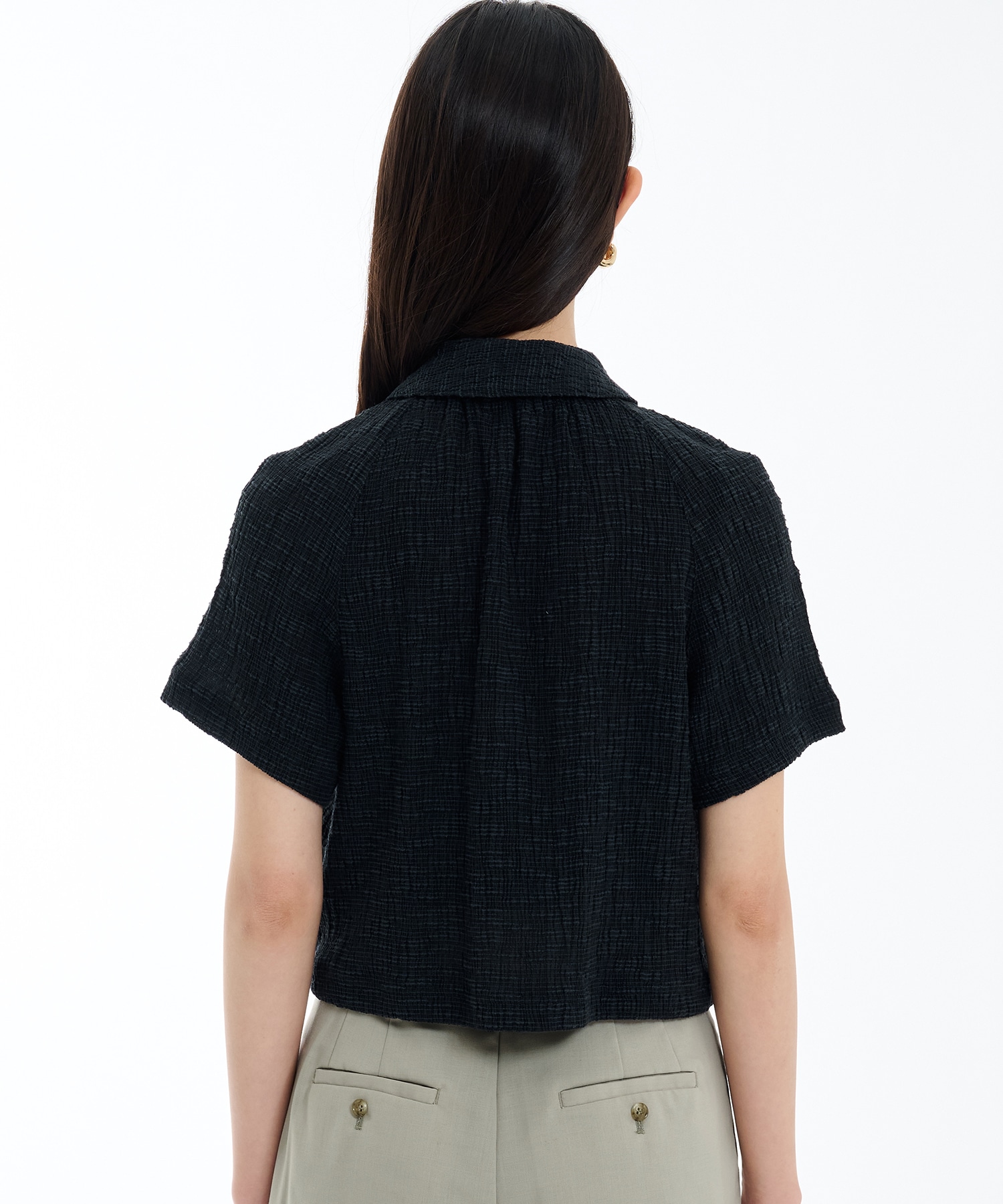 スラブリブフロントジップTOP