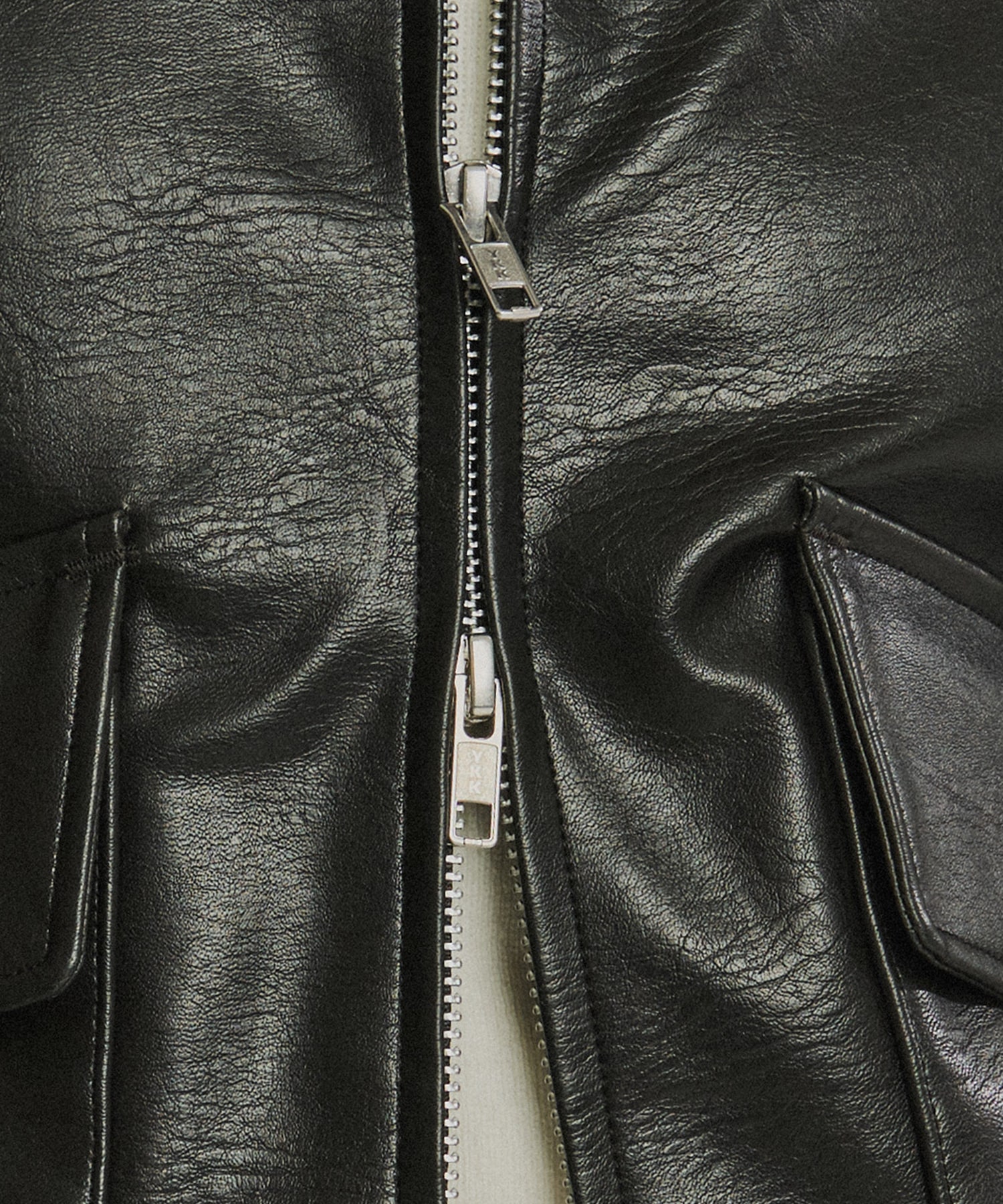 【再入荷】フローヨークレザーブルゾン