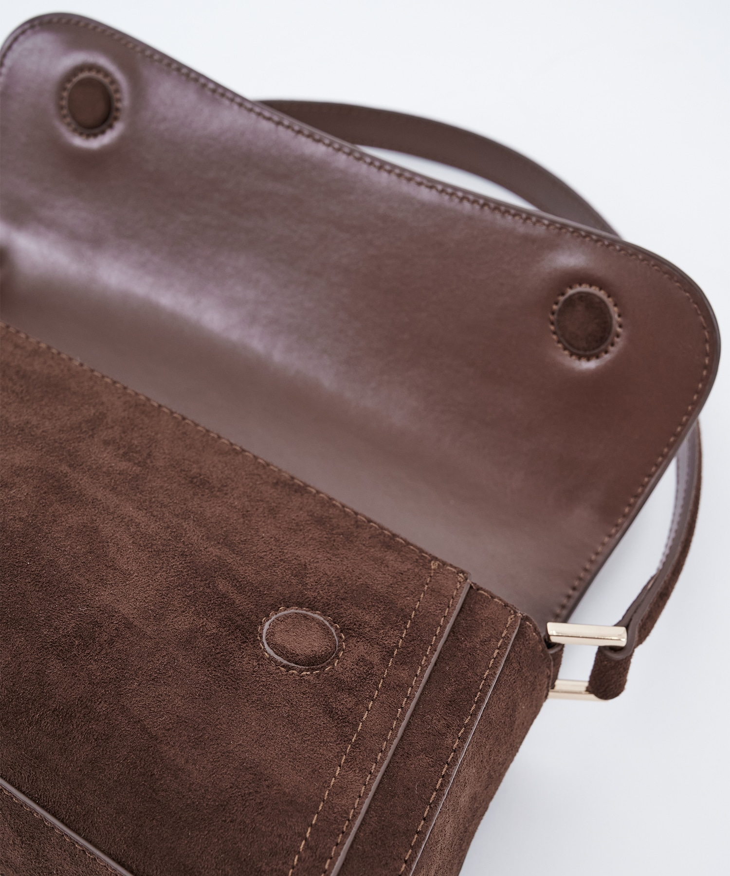 エコスウェードフラップBAG