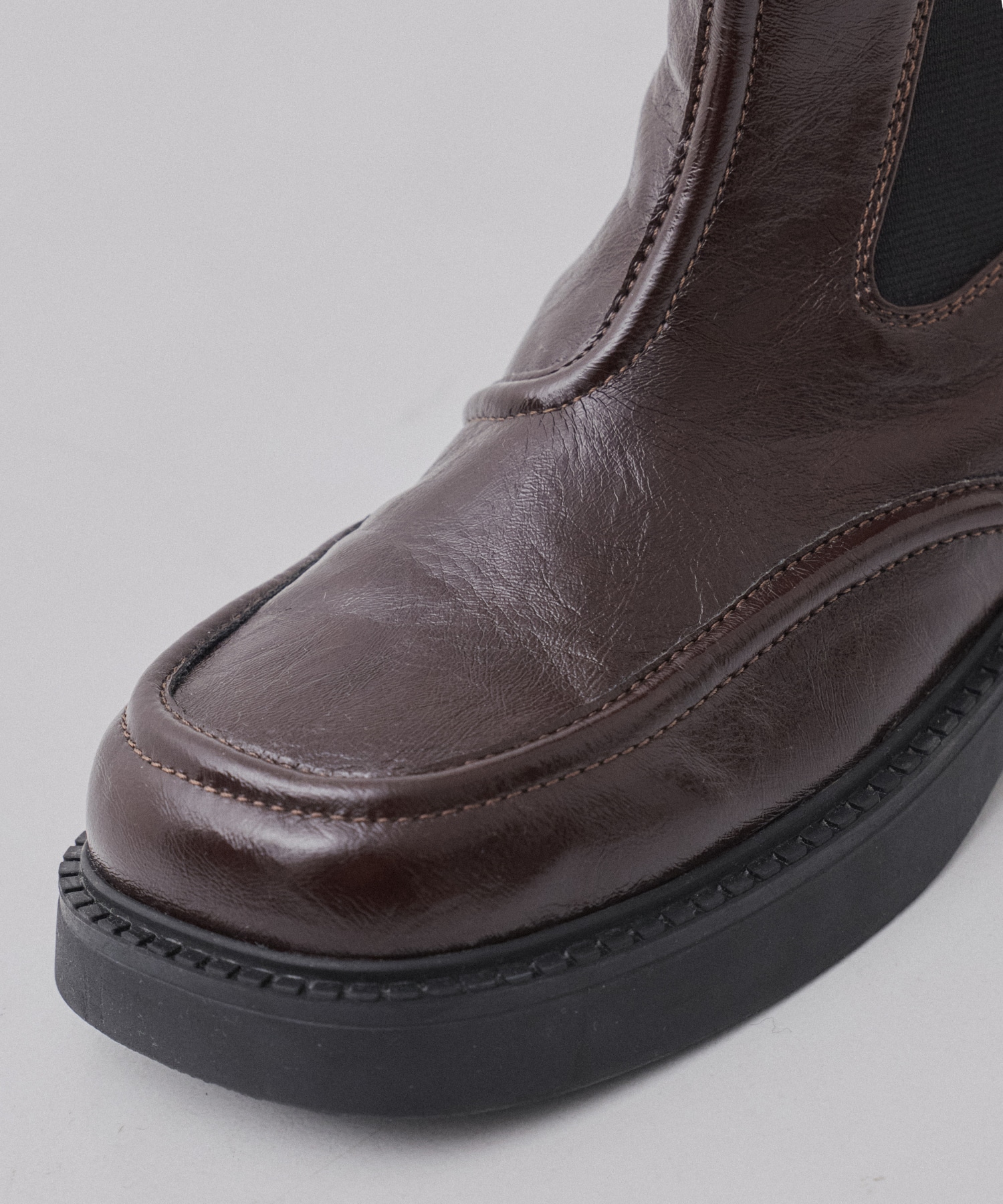 ステッチラインサイドゴアブーツ