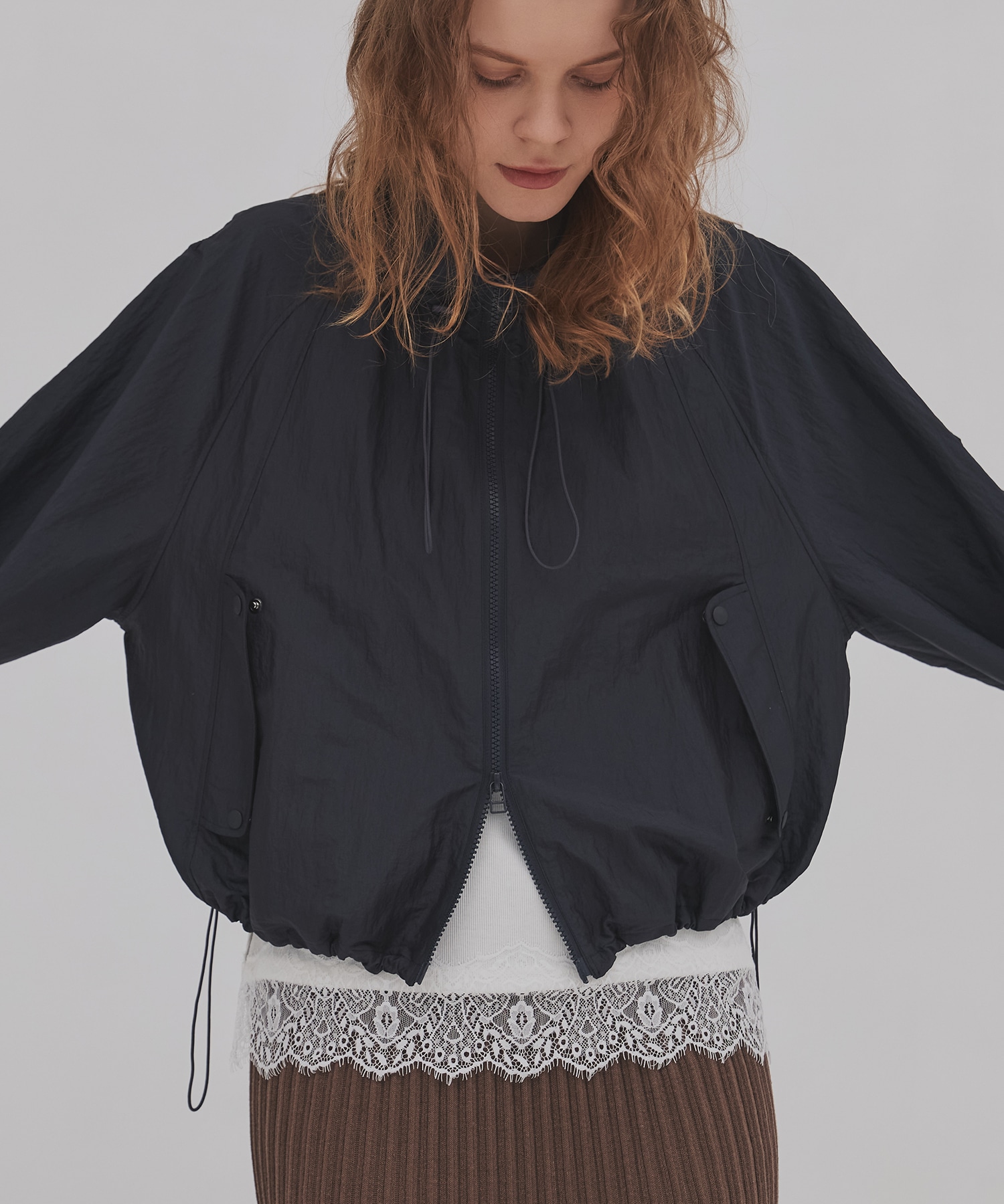 レーストリムキャミソール