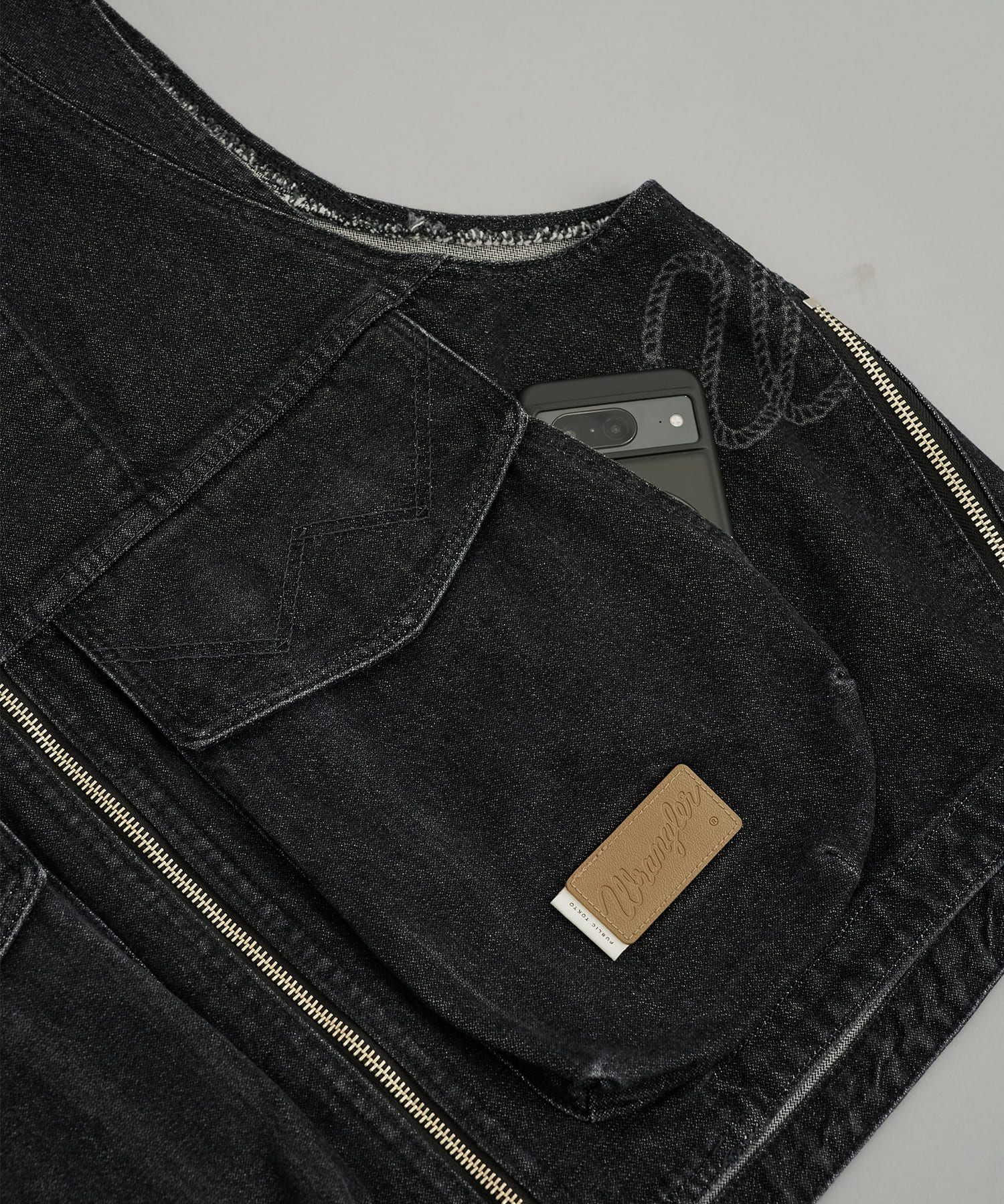 ×Wrangler ROPELOGO JEAN VEST