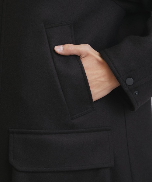 〈残りわずか〉S140メルトンハンティングコート