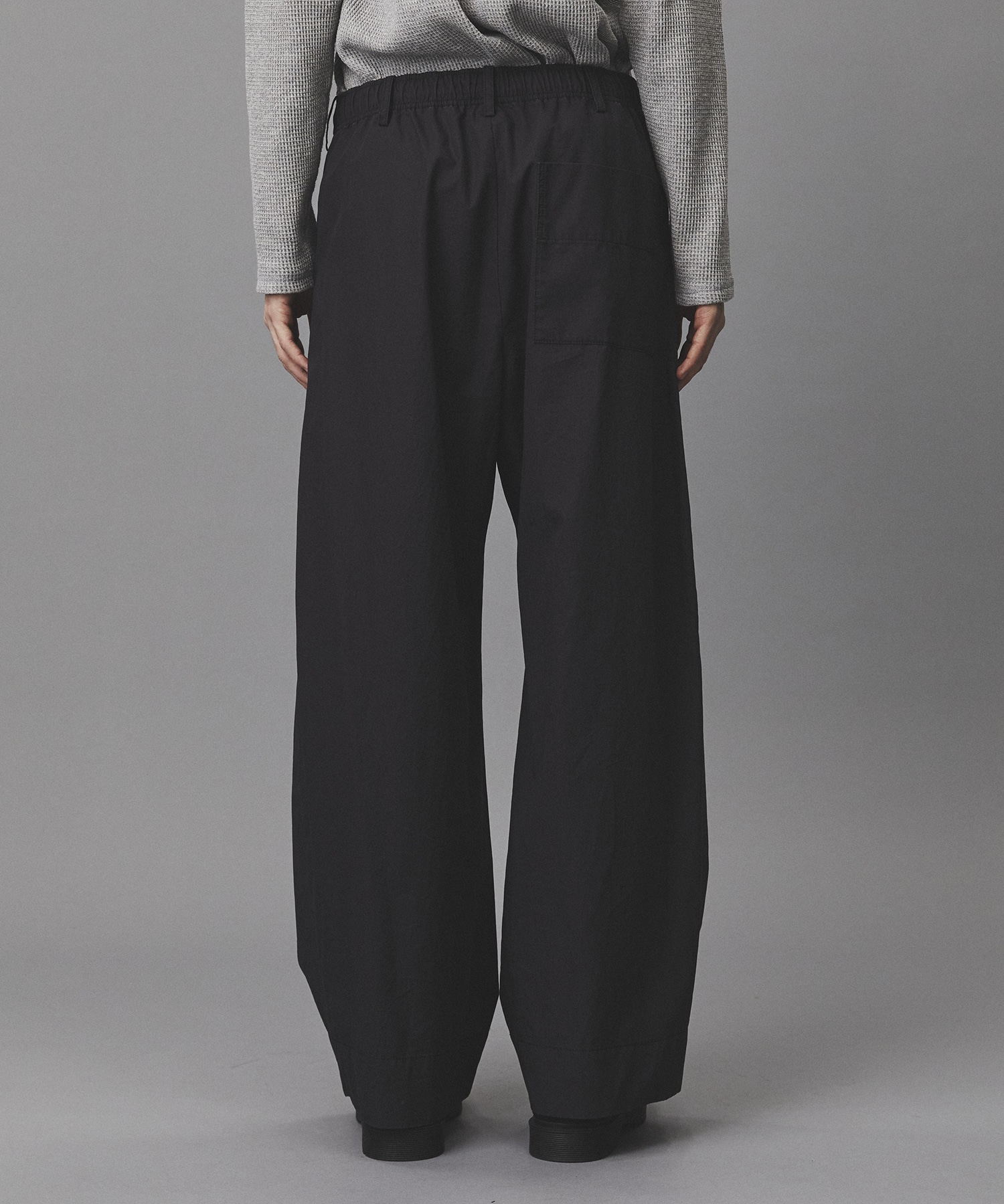 リッチコットンウォッシュドパンツ