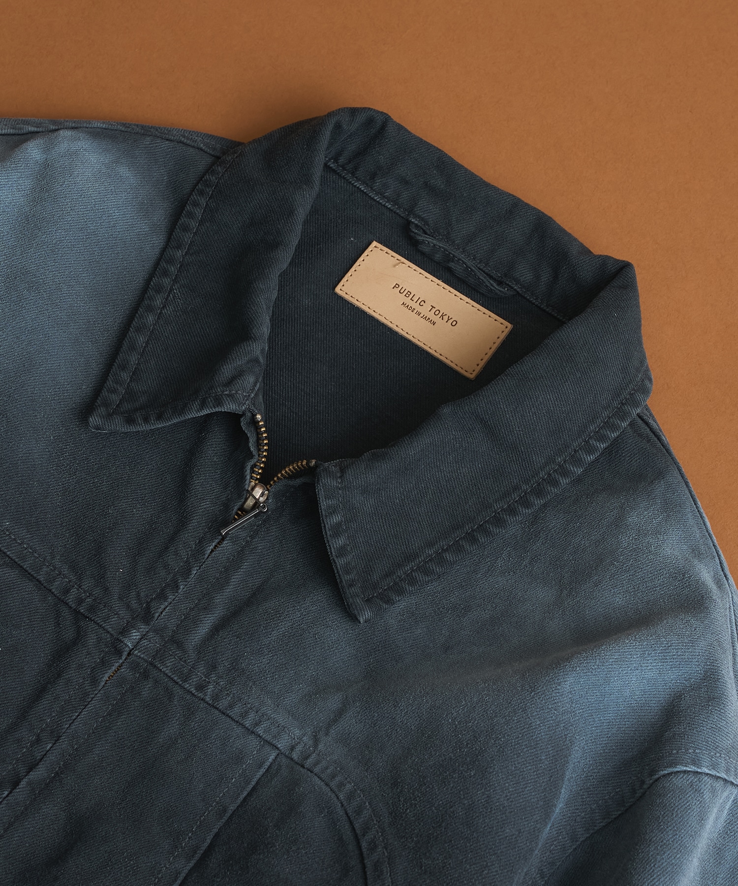 PUBLIC DENIM BLEACH BLOUSON