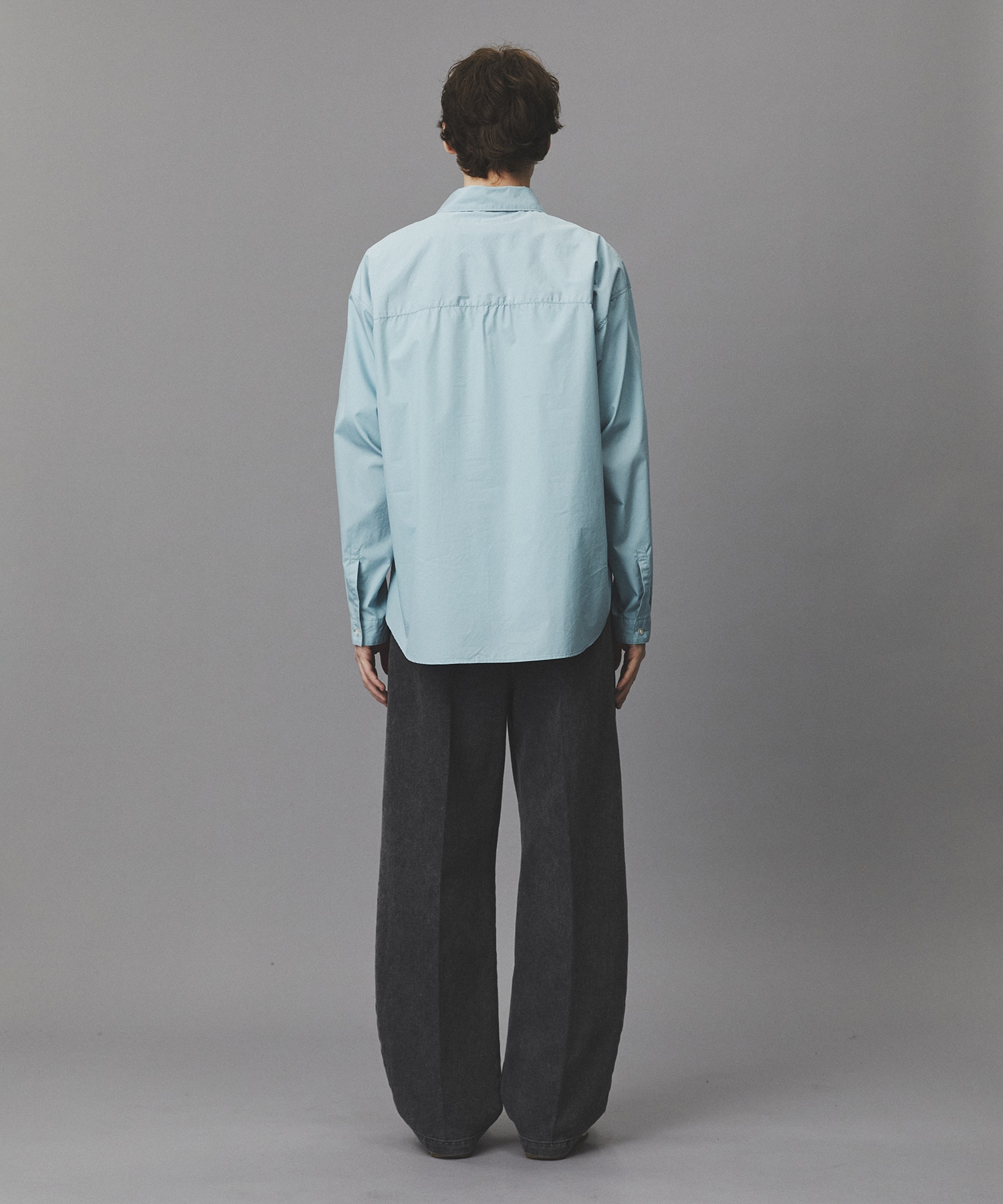 クリアコットンスムースシャツ