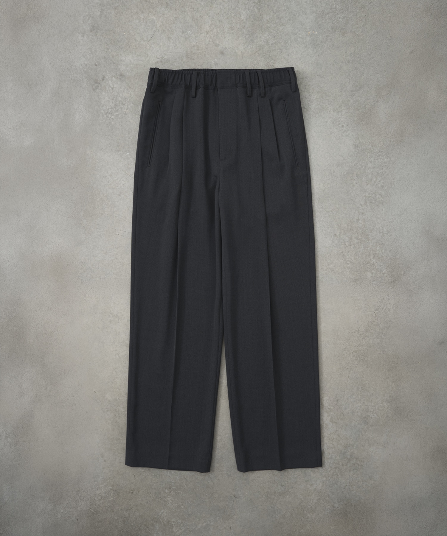 【WEB限定】AQUA WOOLカルゼダブルセットアップ