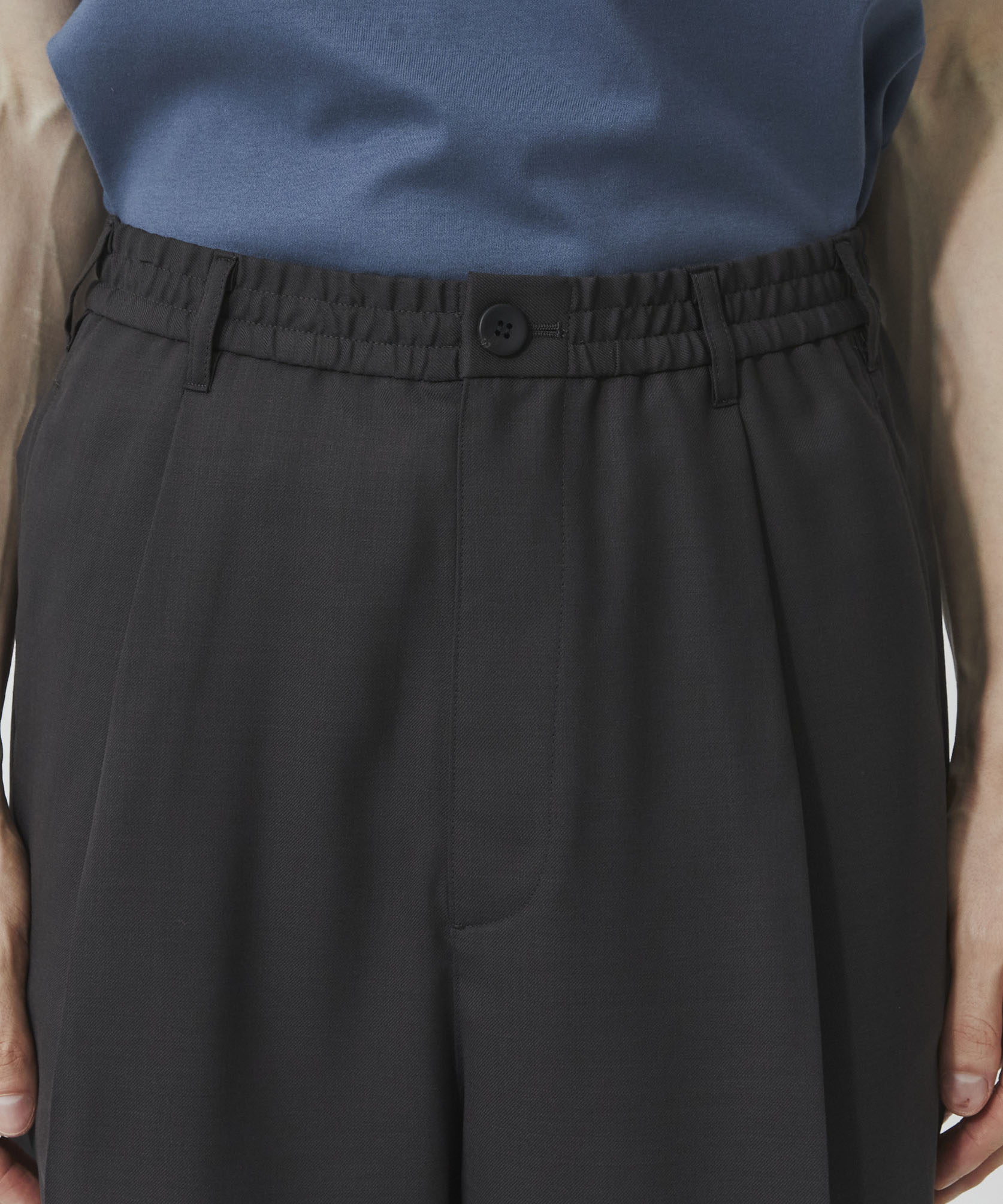 【WEB限定】ファインウールシャツセットアップ