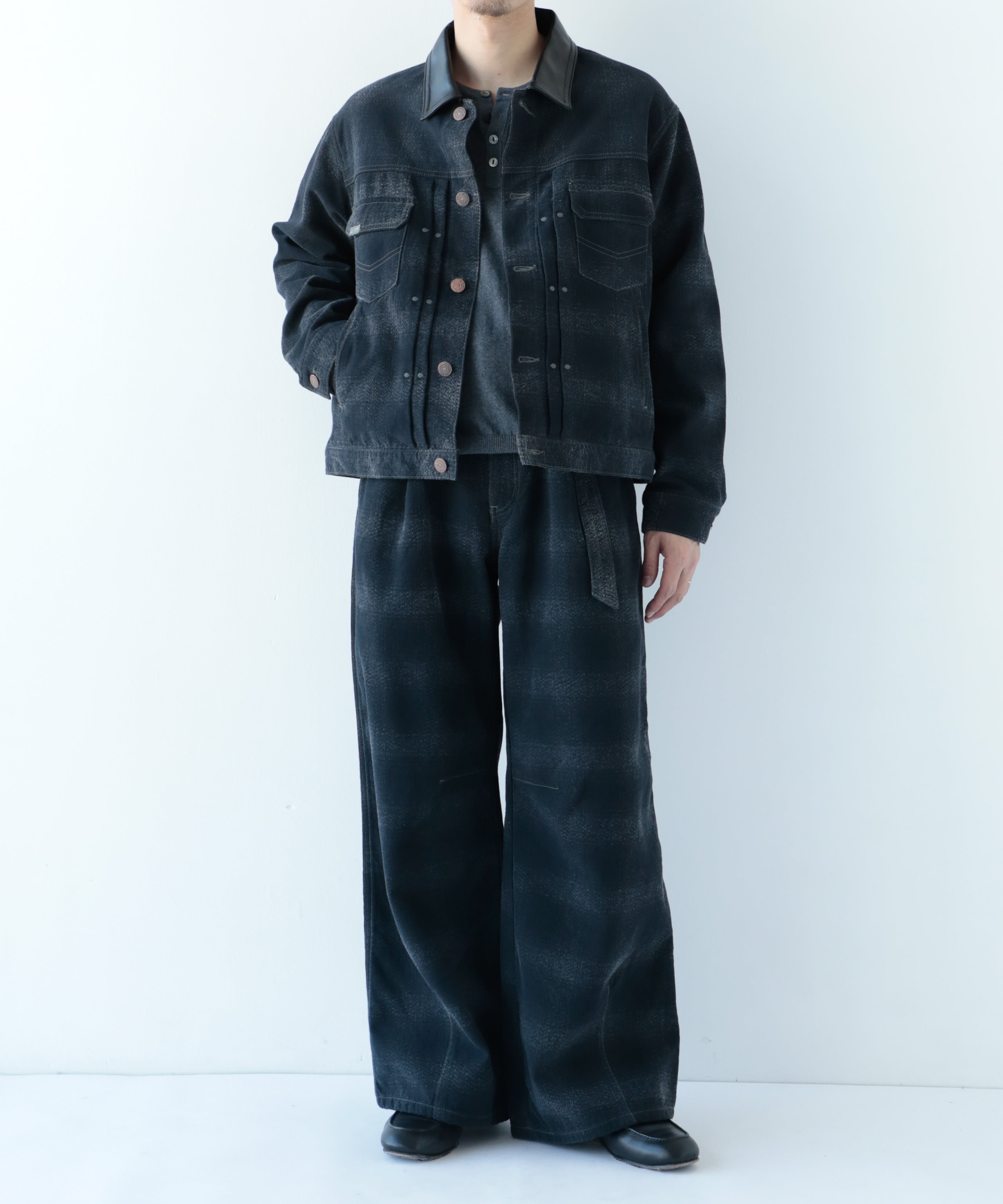 SHIOTA L collar Jacket