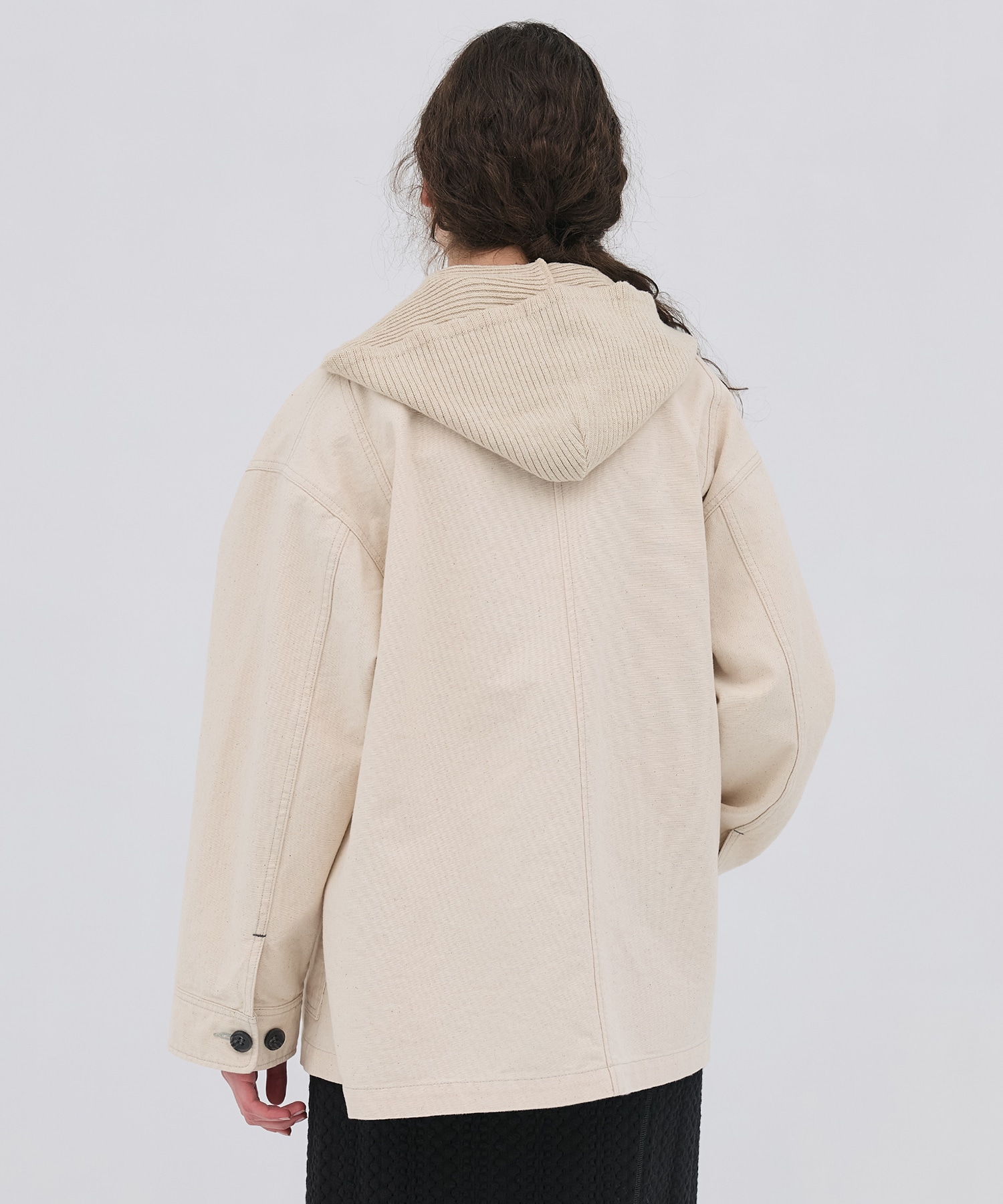 ジップカバーオールブルゾン