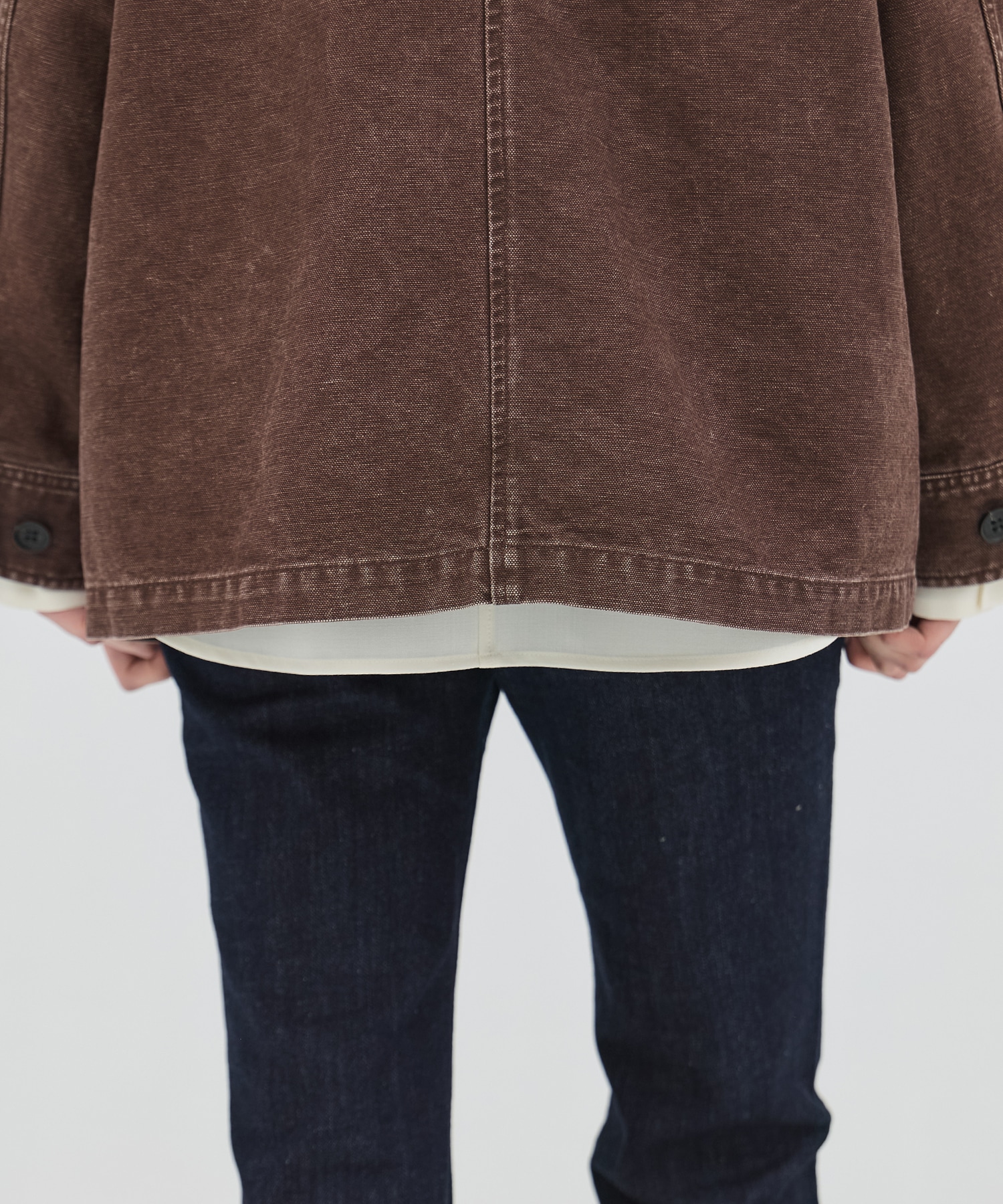 ジップカバーオールブルゾン