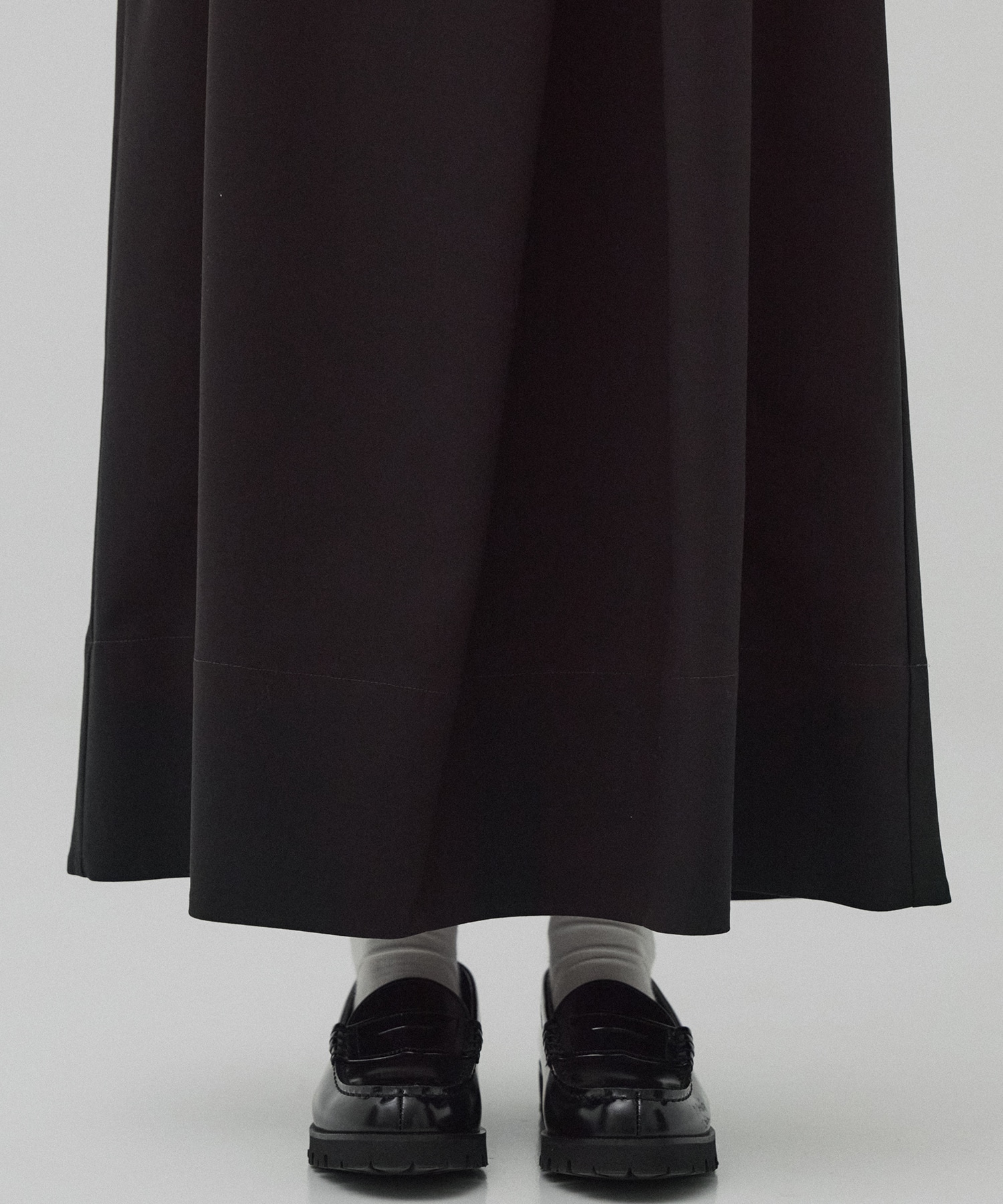 ラップフレアスカート