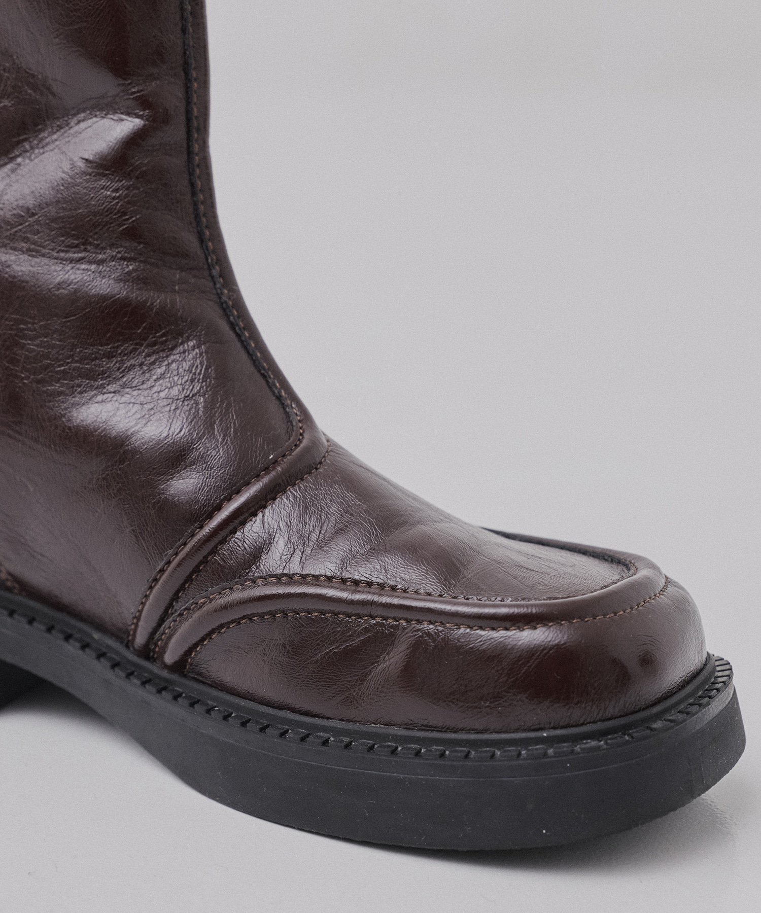 ステッチラインサイドゴアブーツ