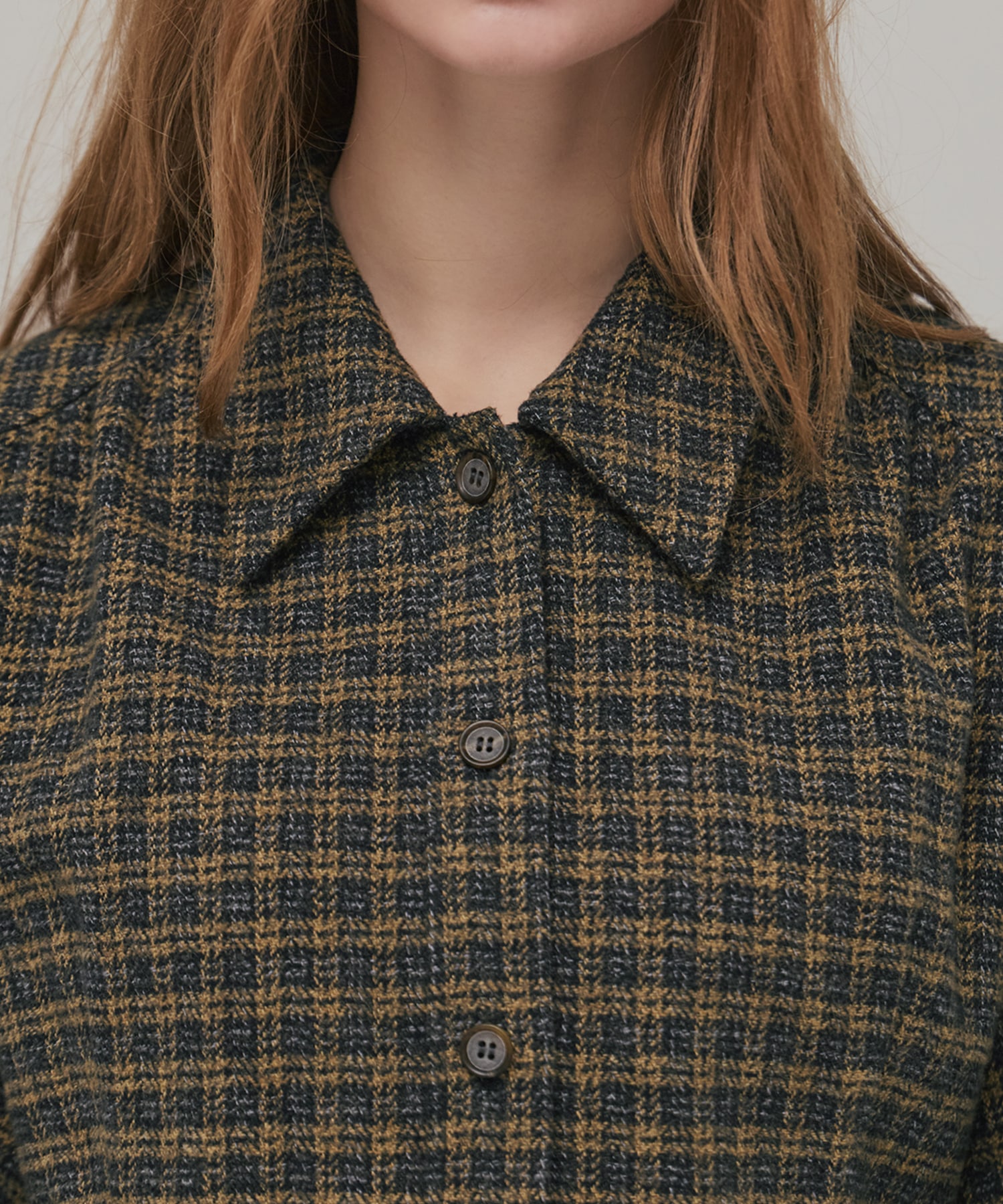 ソフトネルオーバーチェックシャツ