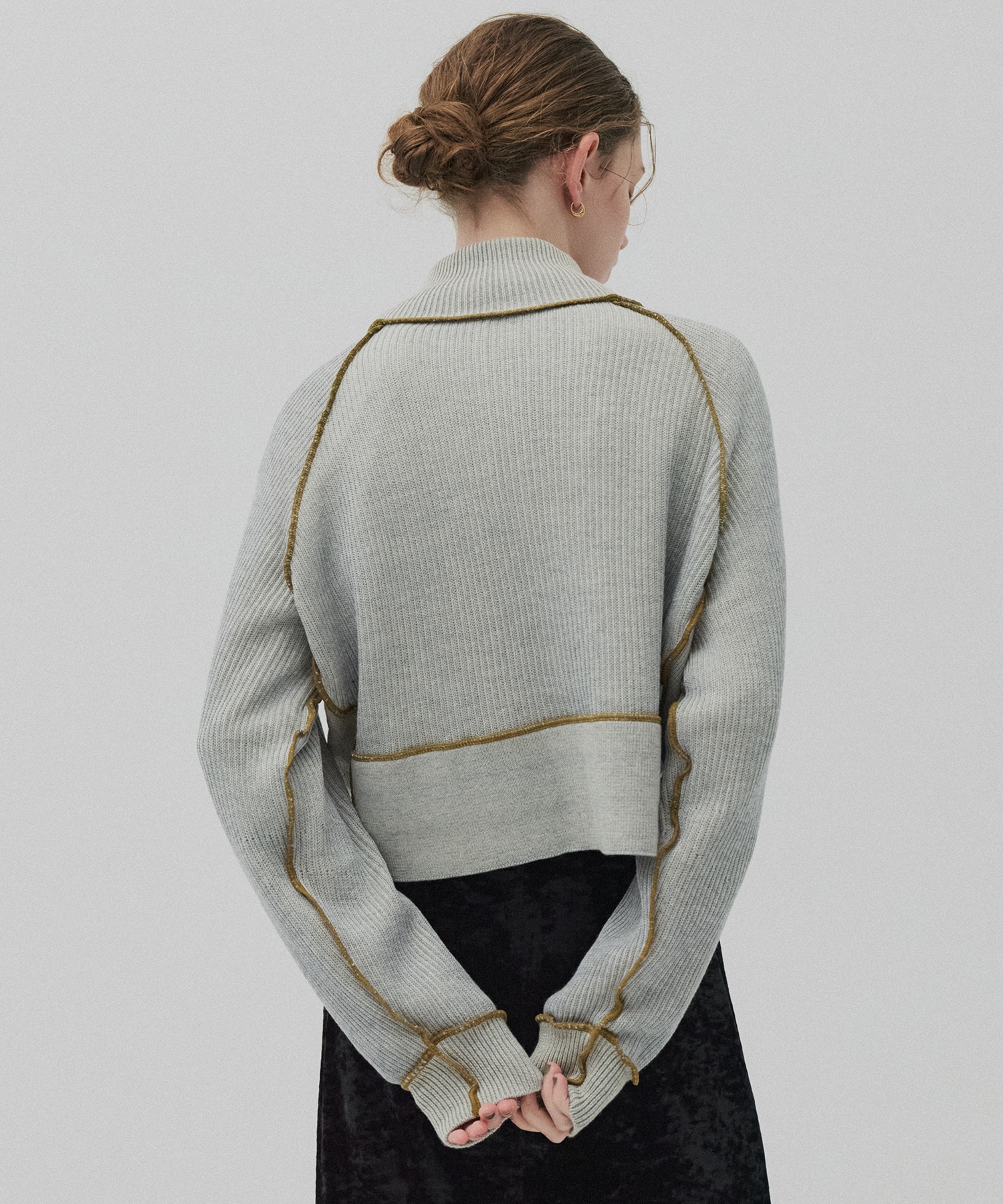 ダブルリブリバードライバーズニット