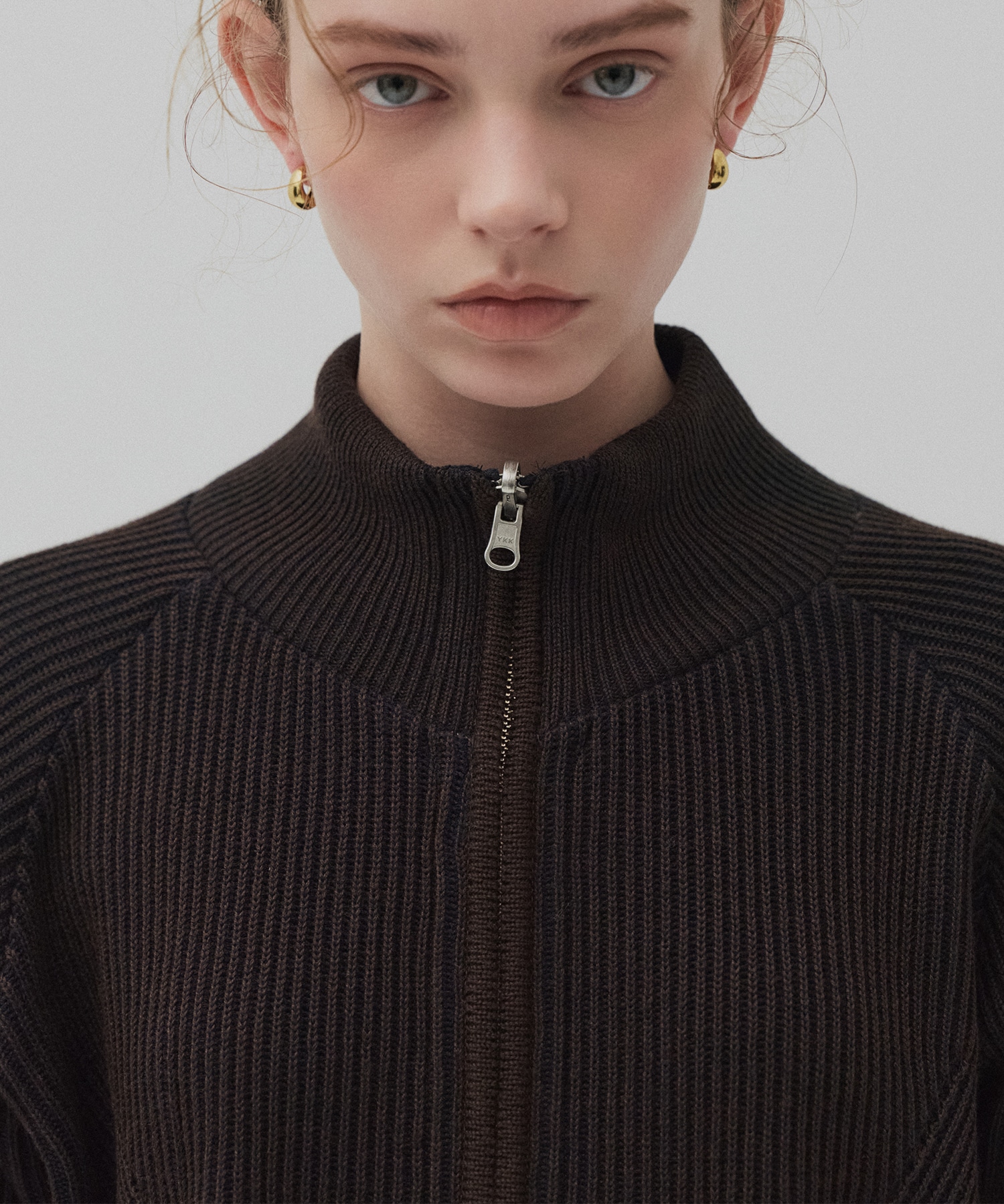 ダブルリブリバードライバーズニット