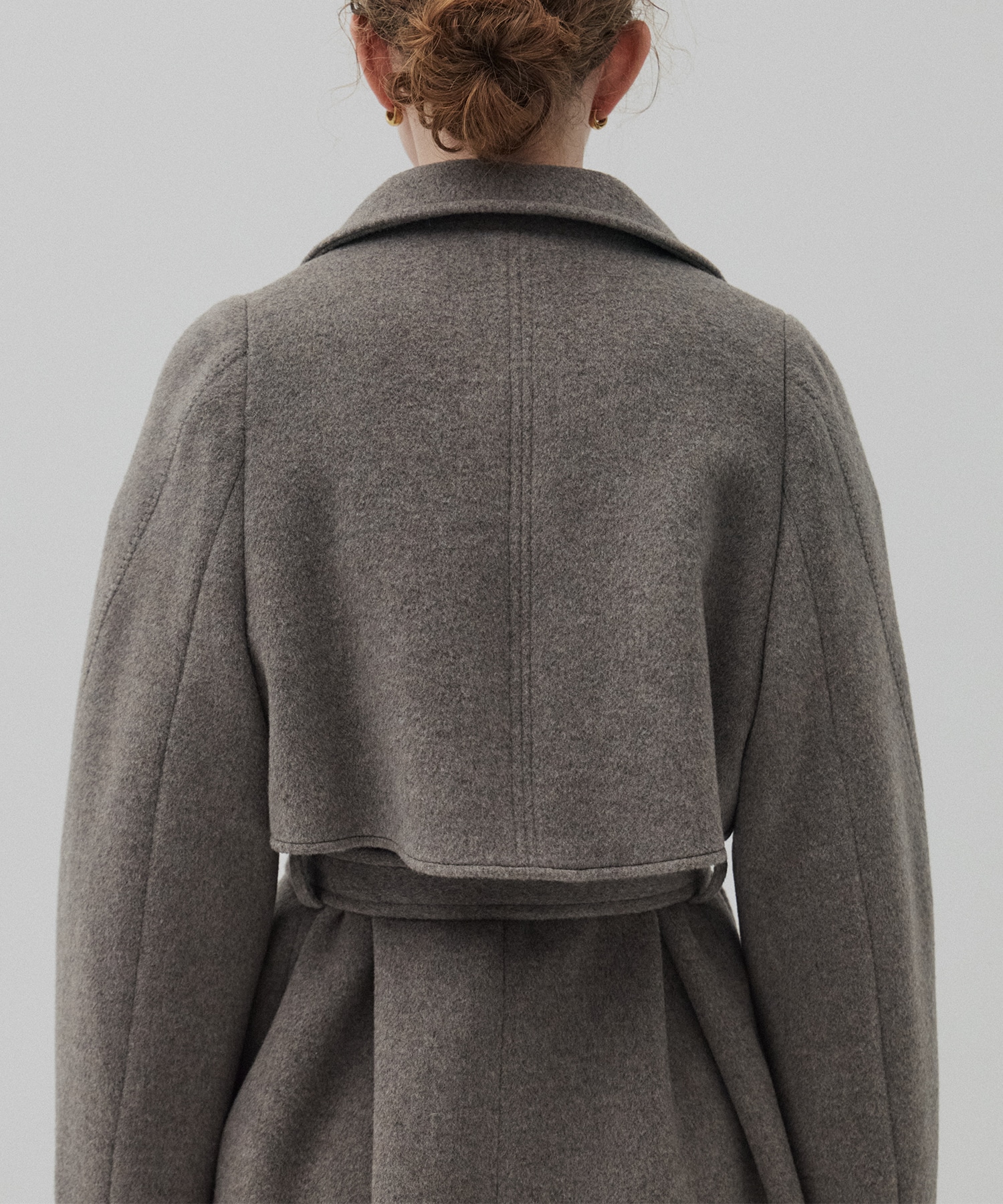 LAMBSアシメオーバーヨークコート