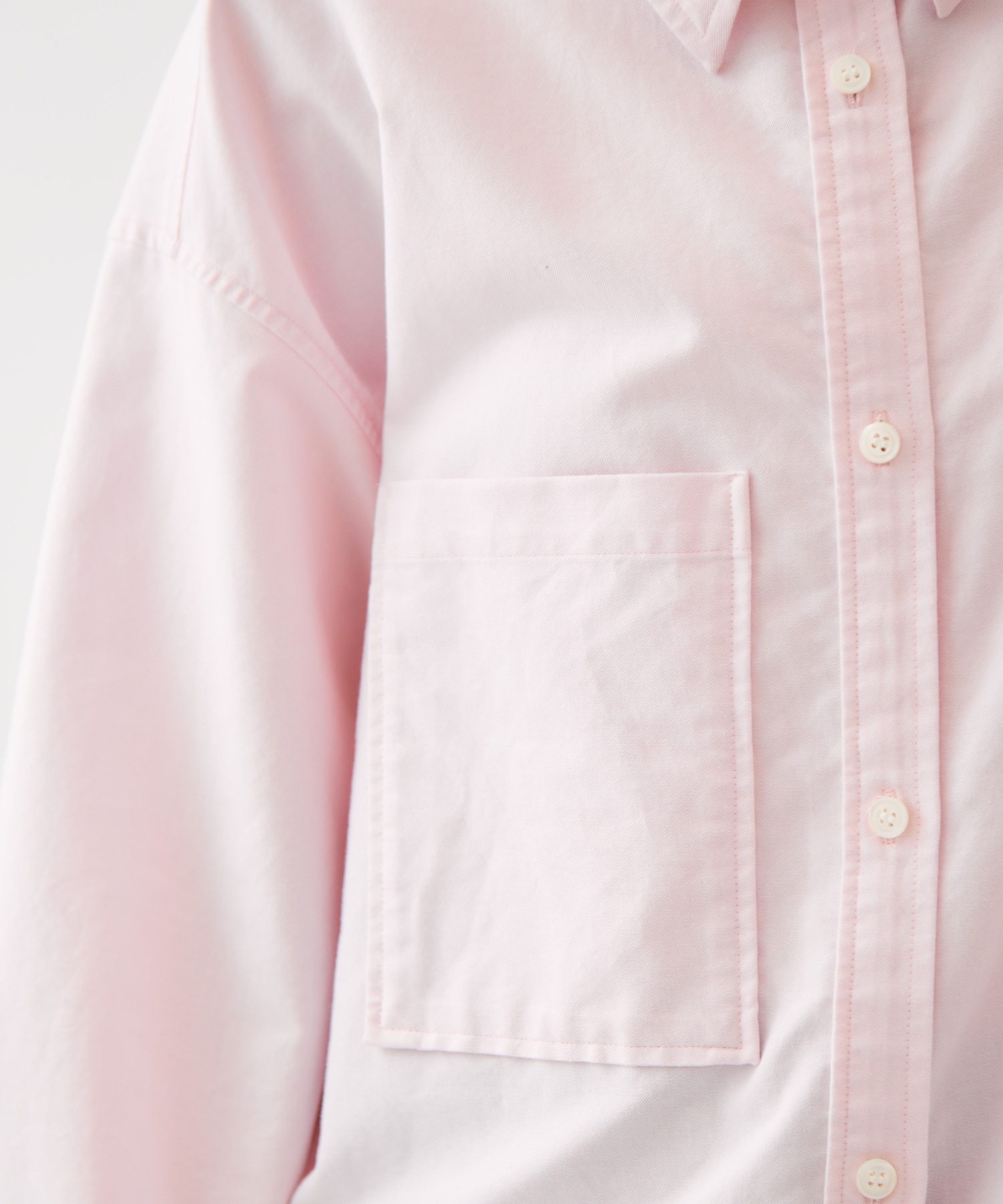 ウォッシュドオックスシャツ