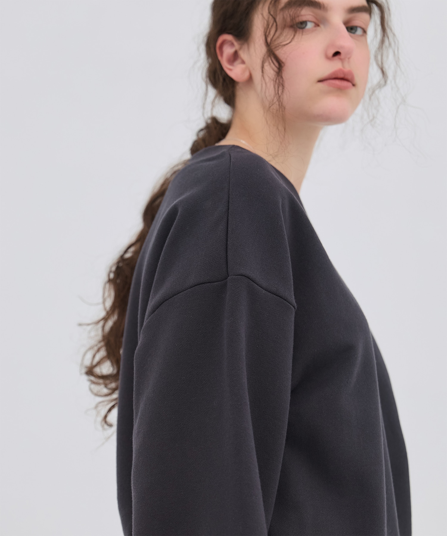 タックスリーブスウェットTOP