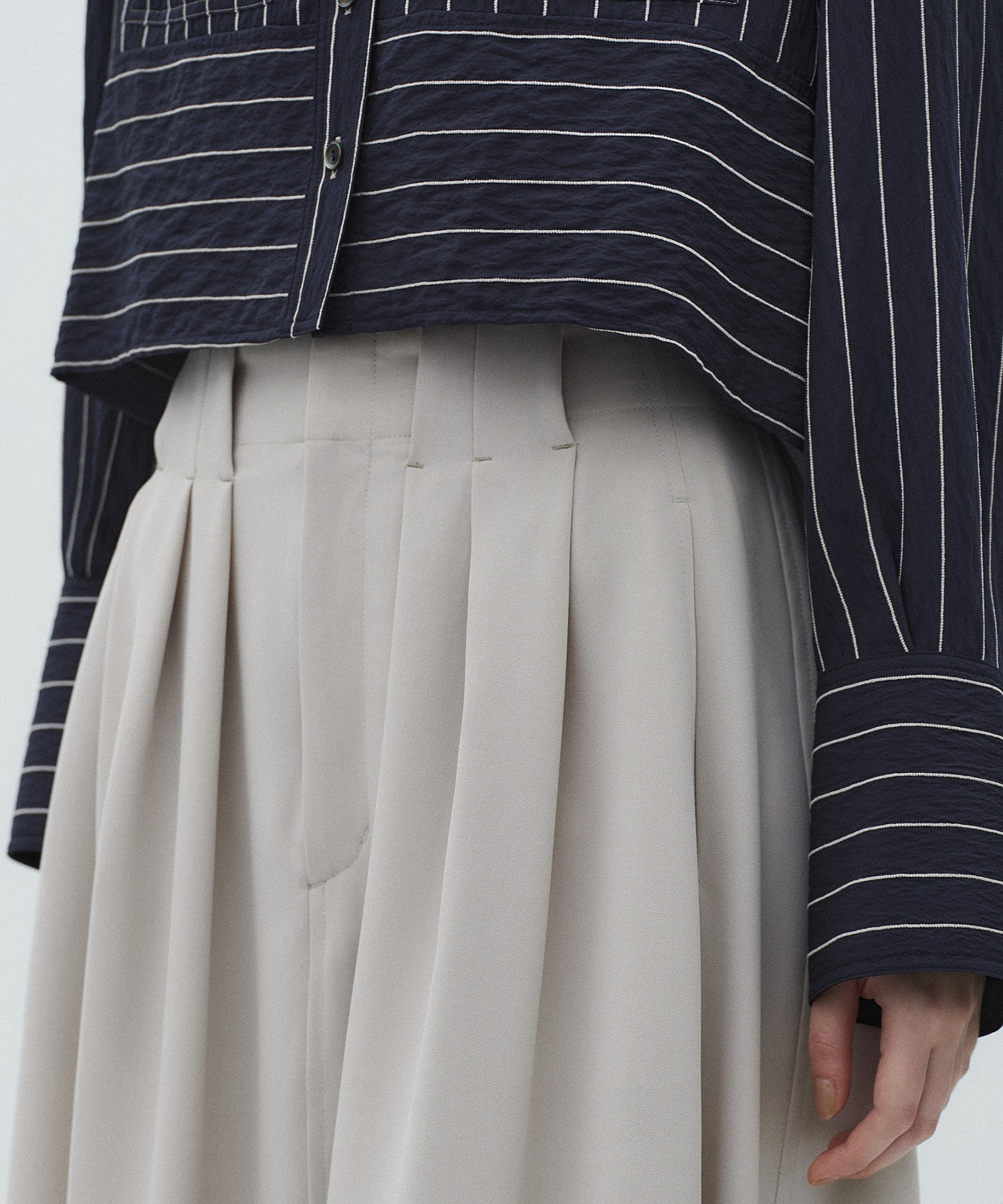 タックフレアスカート