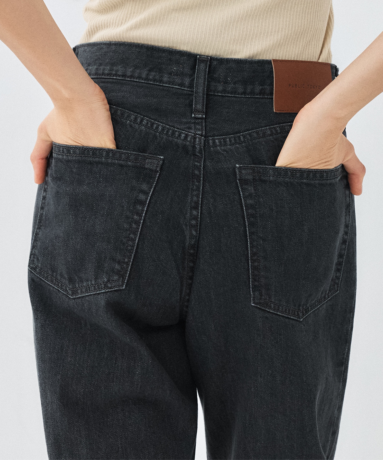 【RENEWAL｜WEB先行】PUBLICDENIM BLACKRELAX