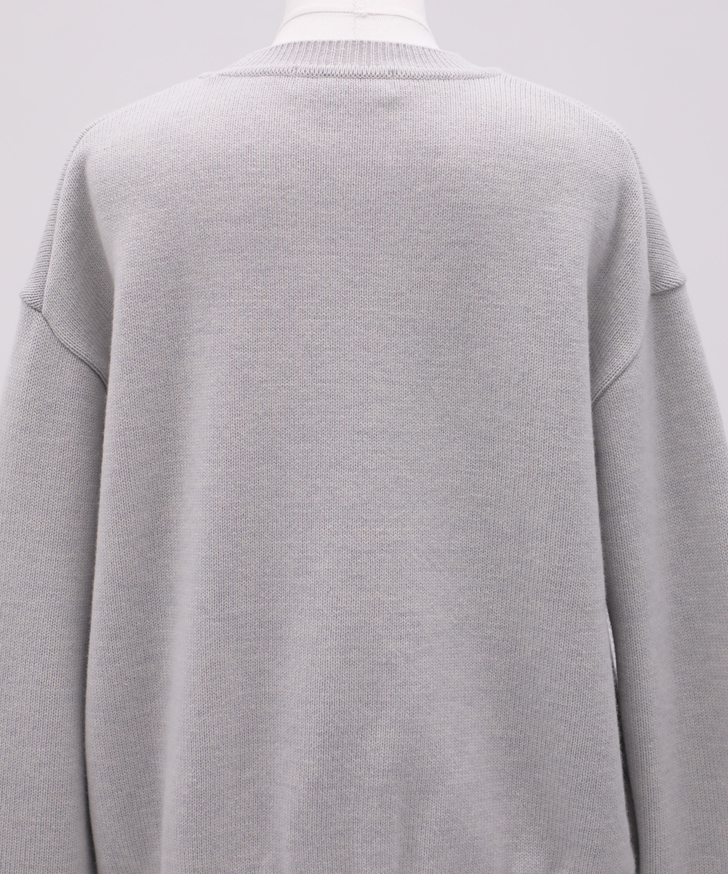 【WEB先行発売】エアウールクルーネックニット