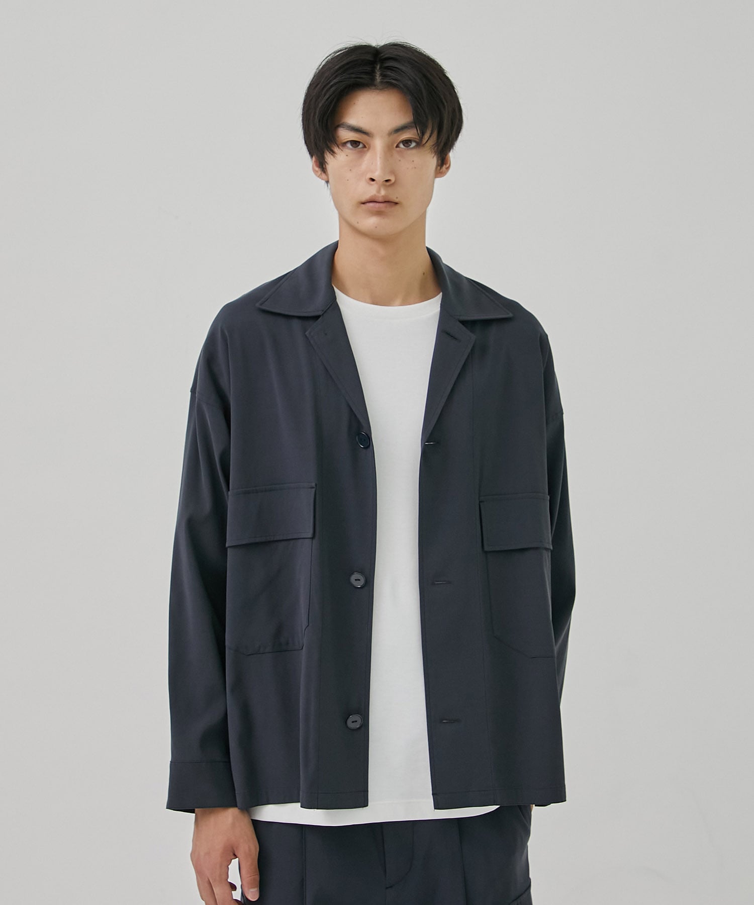 キュプラCPOシャツジャケット | PUBLIC TOKYO