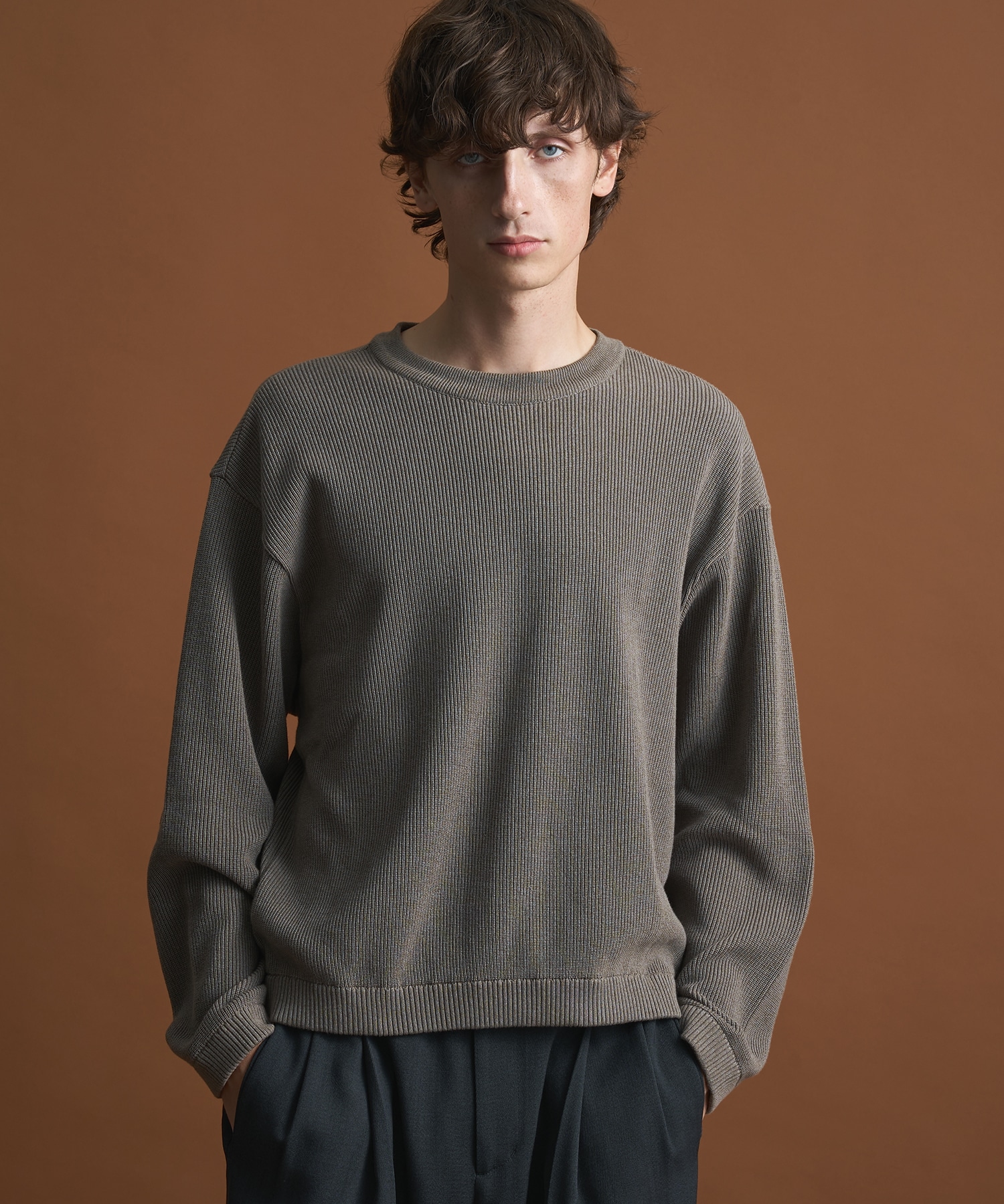 ウォッシャブルショーティニット