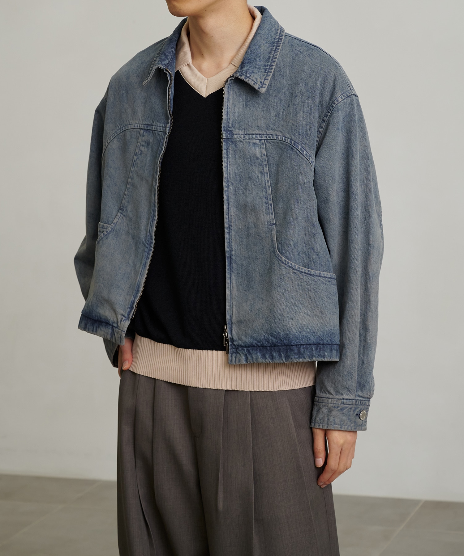 PUBLIC DENIM BLOUSON