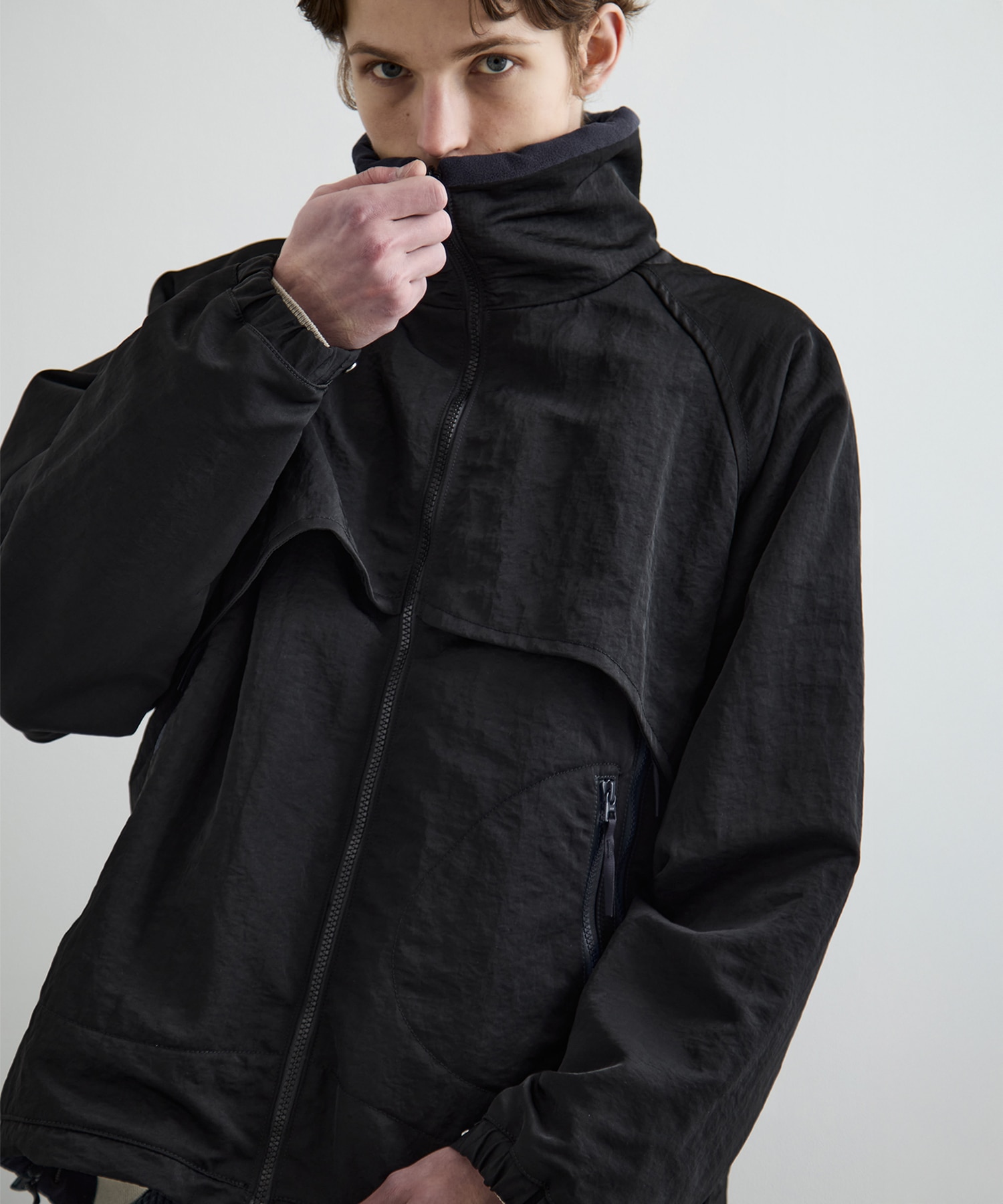 リバーシブルナイロンフリースBL(1 BLACK): : メンズ｜PUBLIC TOKYO