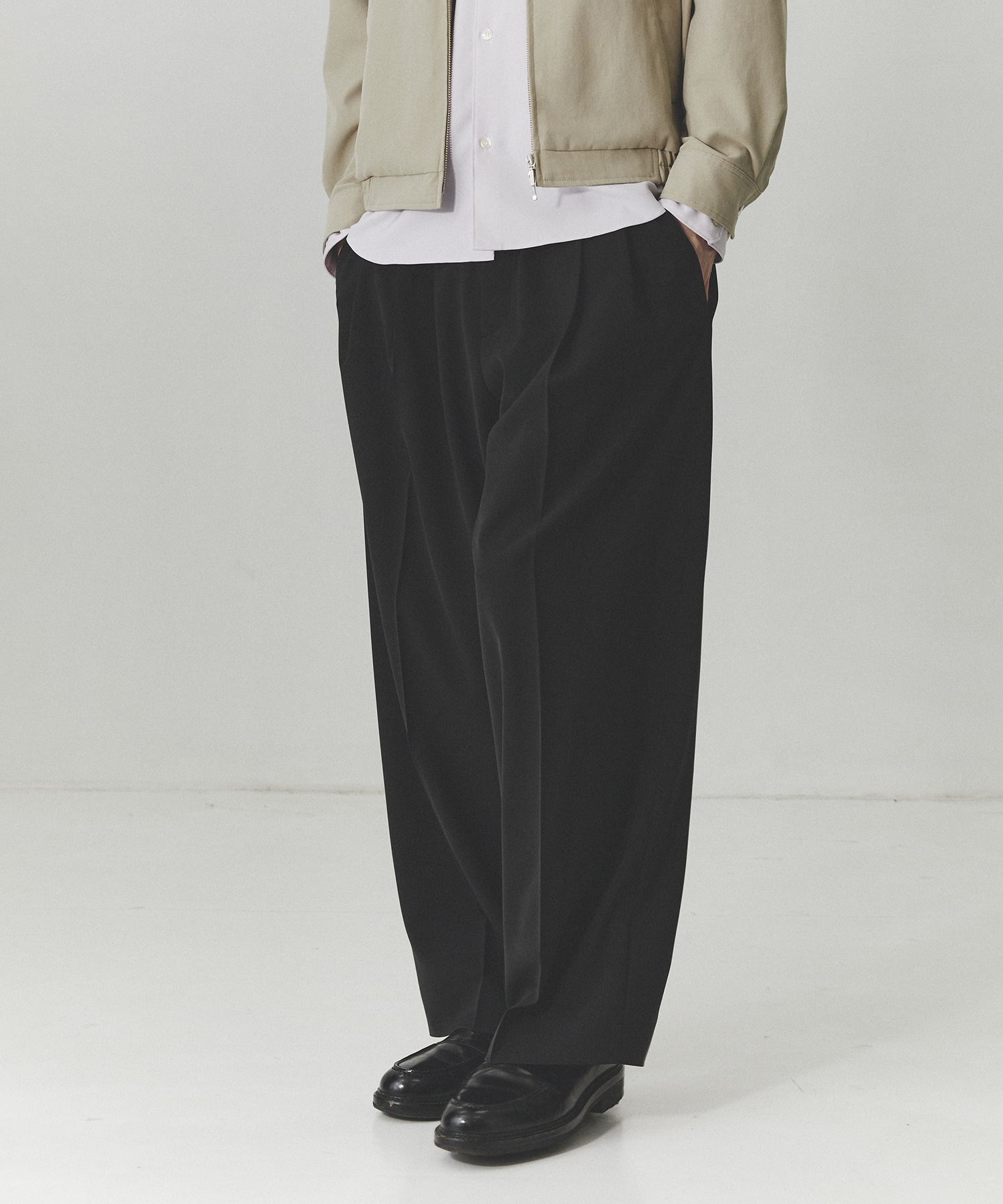 TRIXIONウーリーワイドスラックス