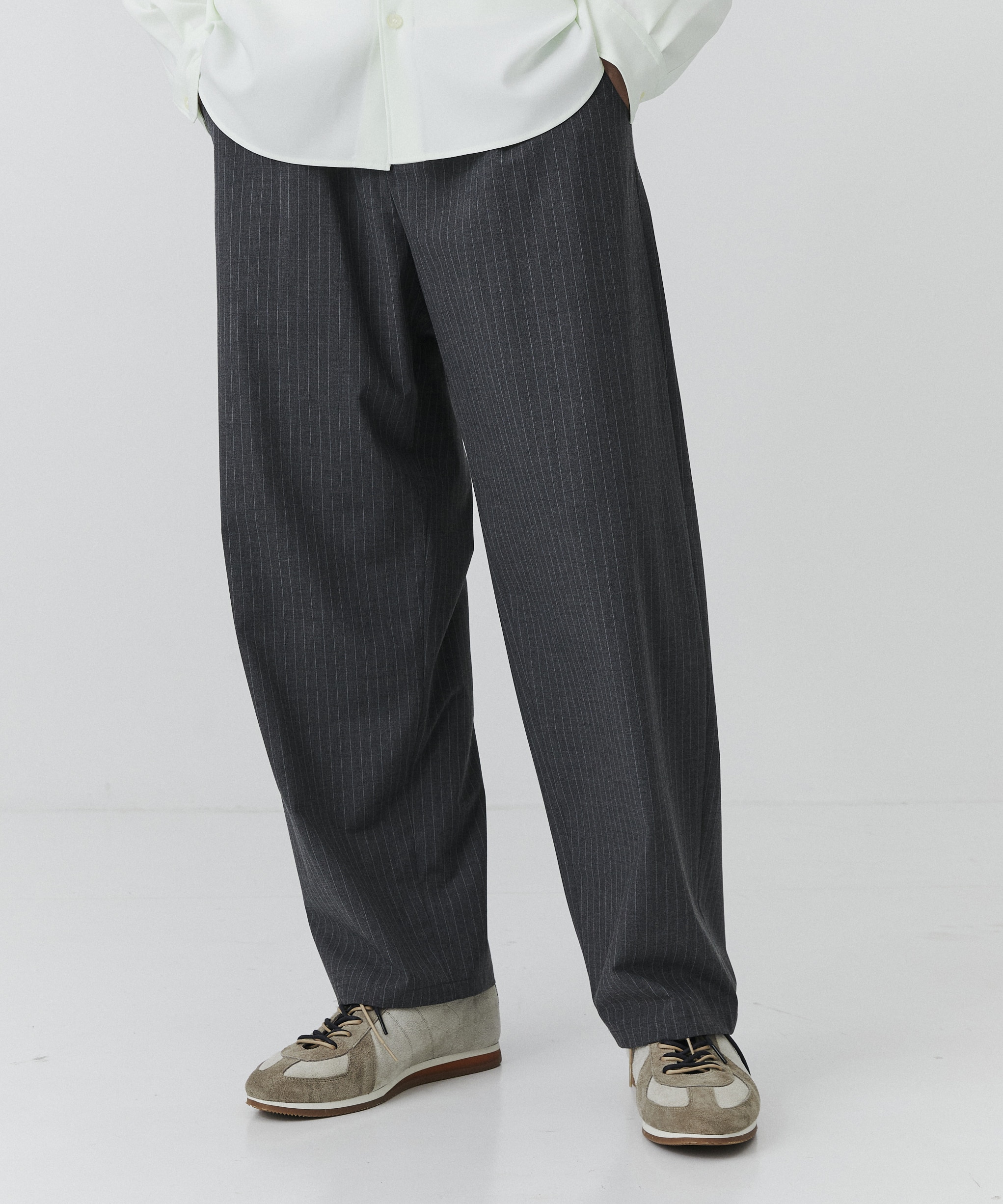 トロストライプスラックス