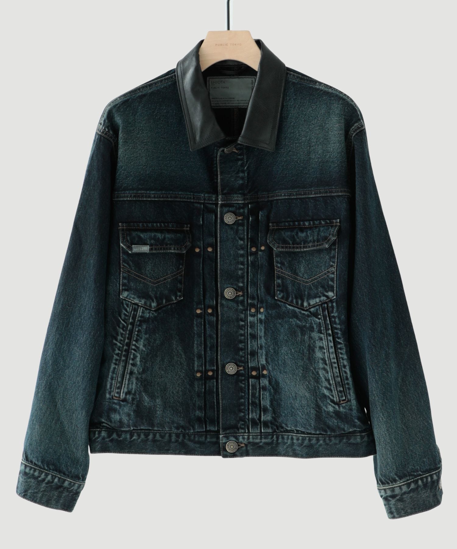 SHIOTA L collar Jacket
