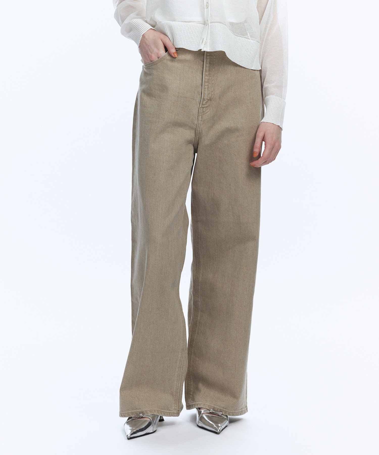 PUBLIC DENIM BEIGE ACTIVE