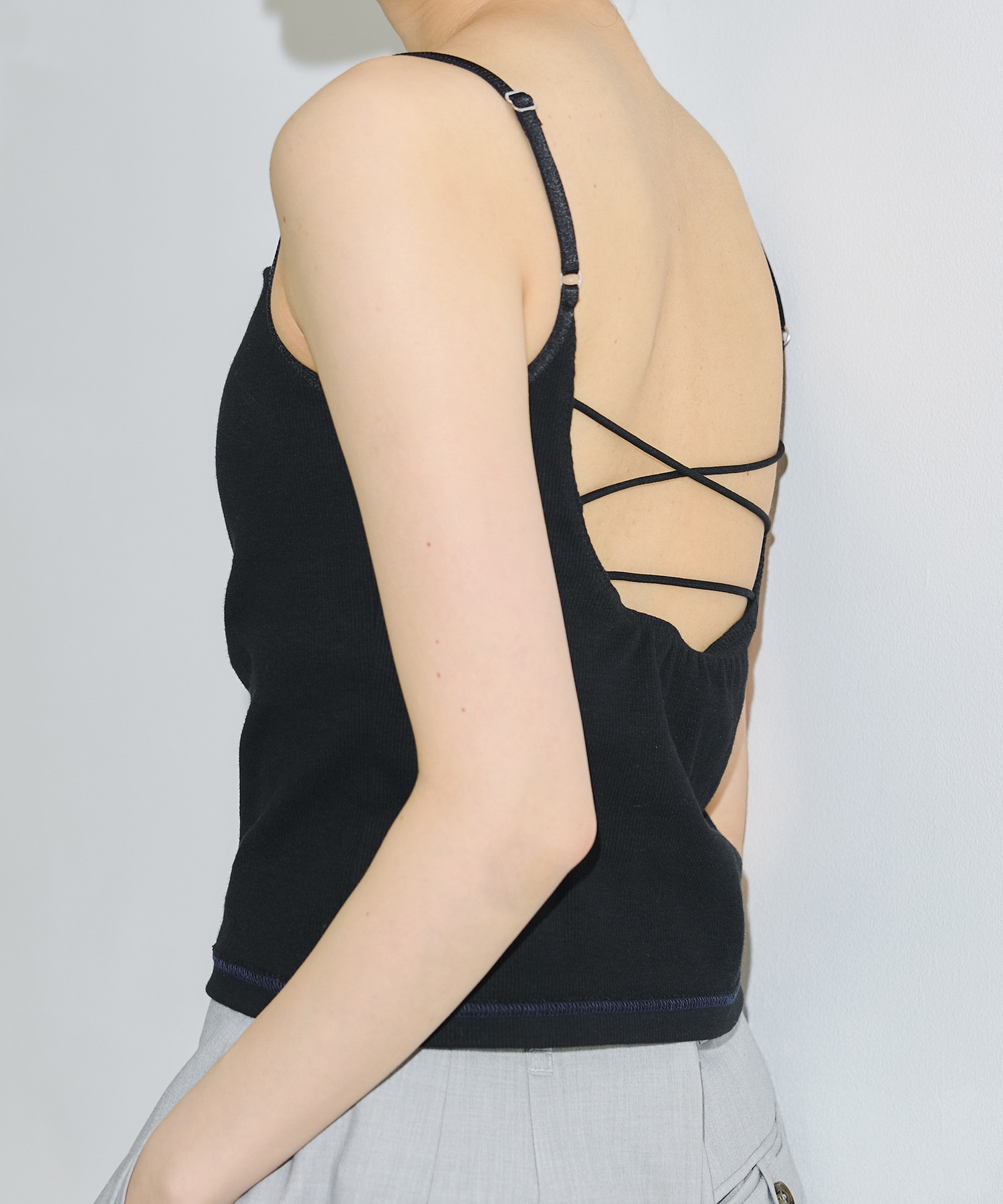 コットンリブカップインキャミ