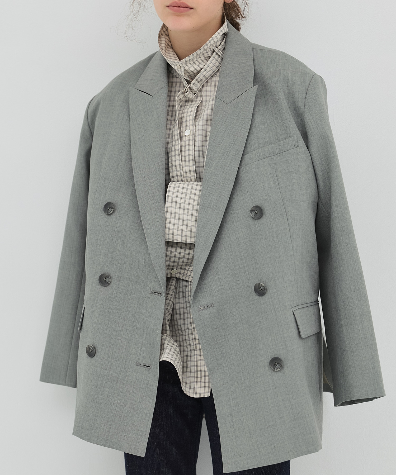 ダブルブレストビックジャケット