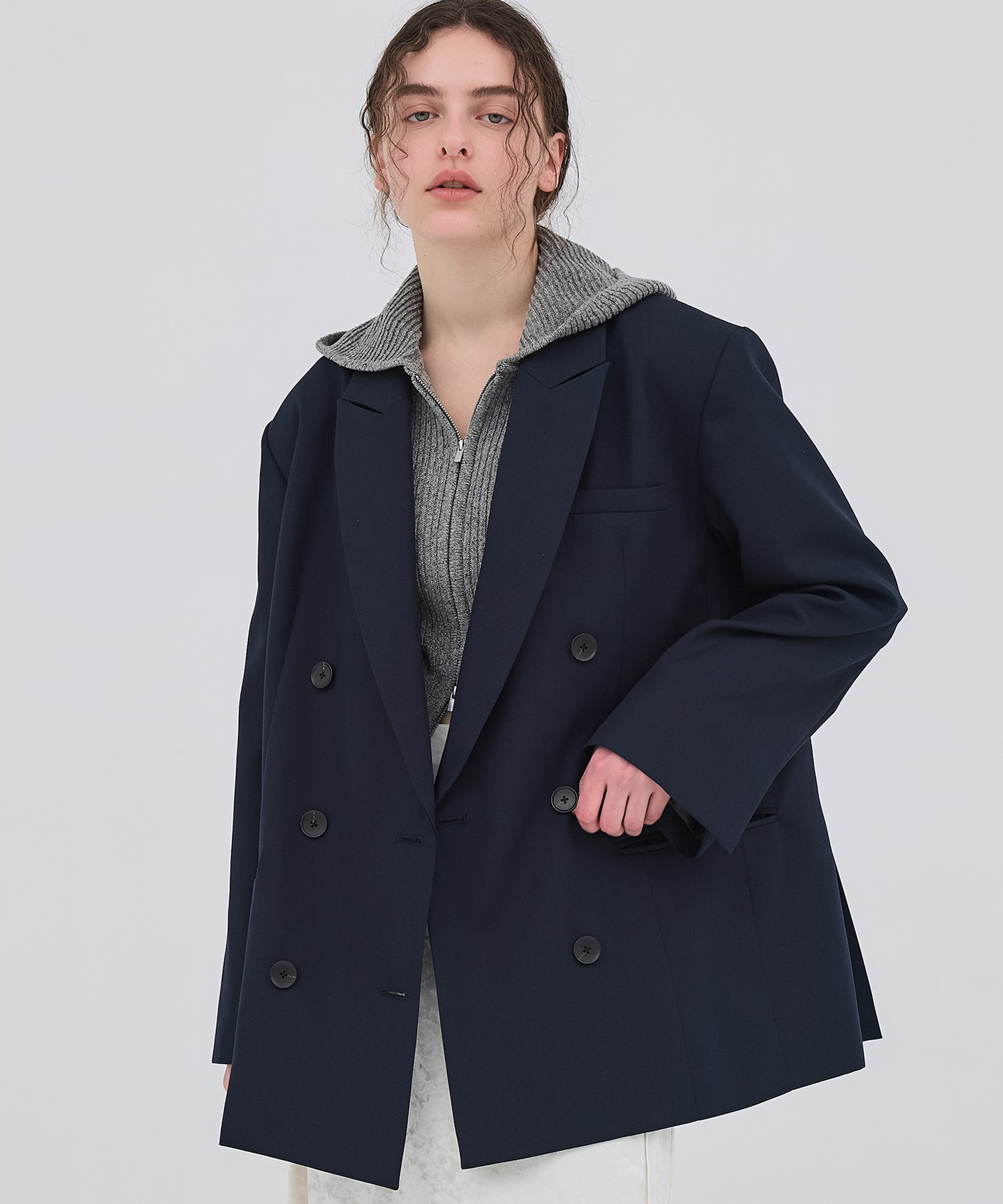 ダブルブレストビックジャケット