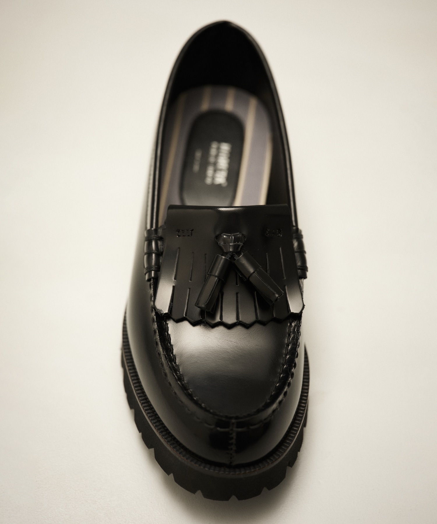 ×HARUTAタッセルローファー