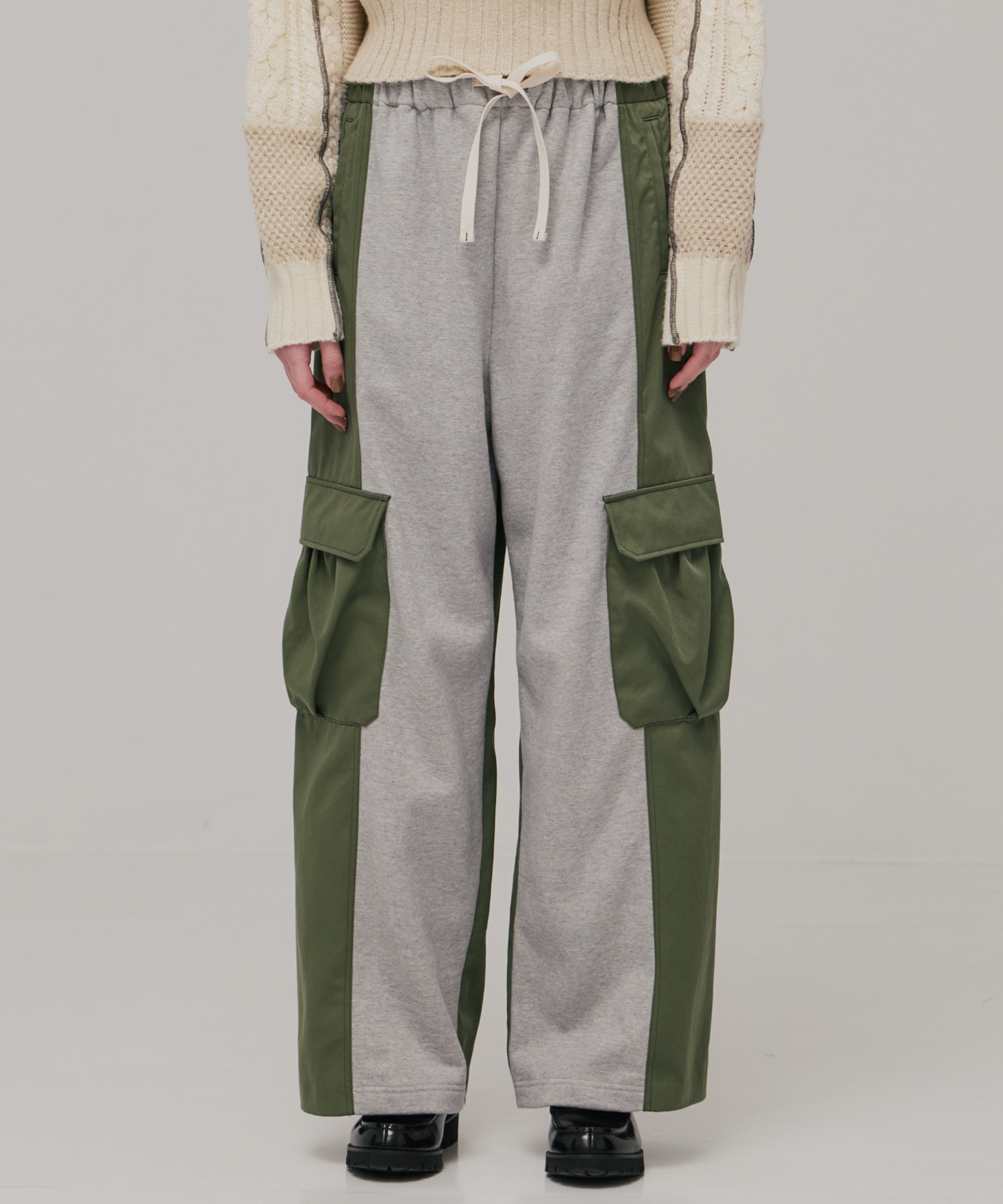 ミックスパネルイージーパンツ