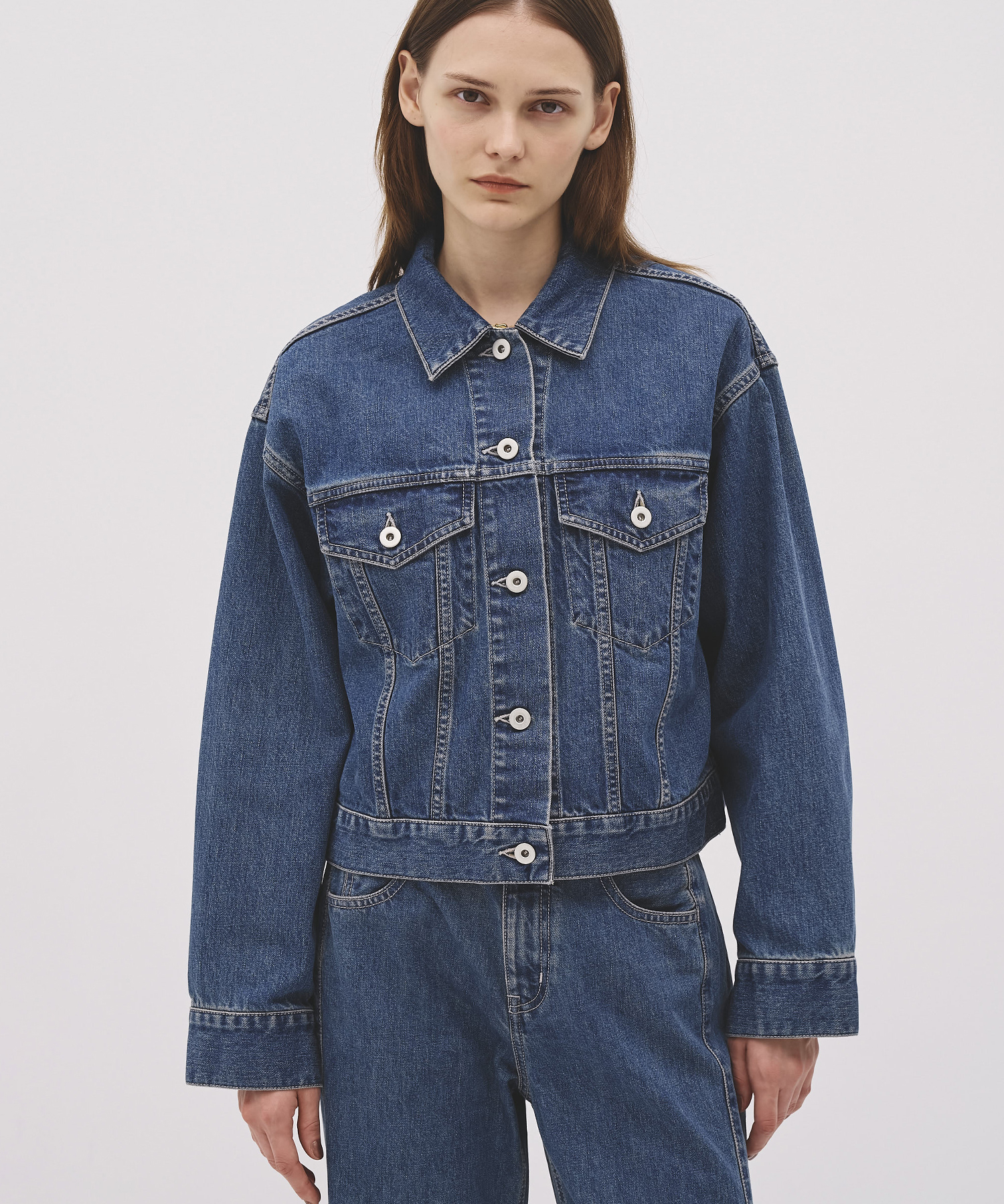 CROPPED DENIM JACKET