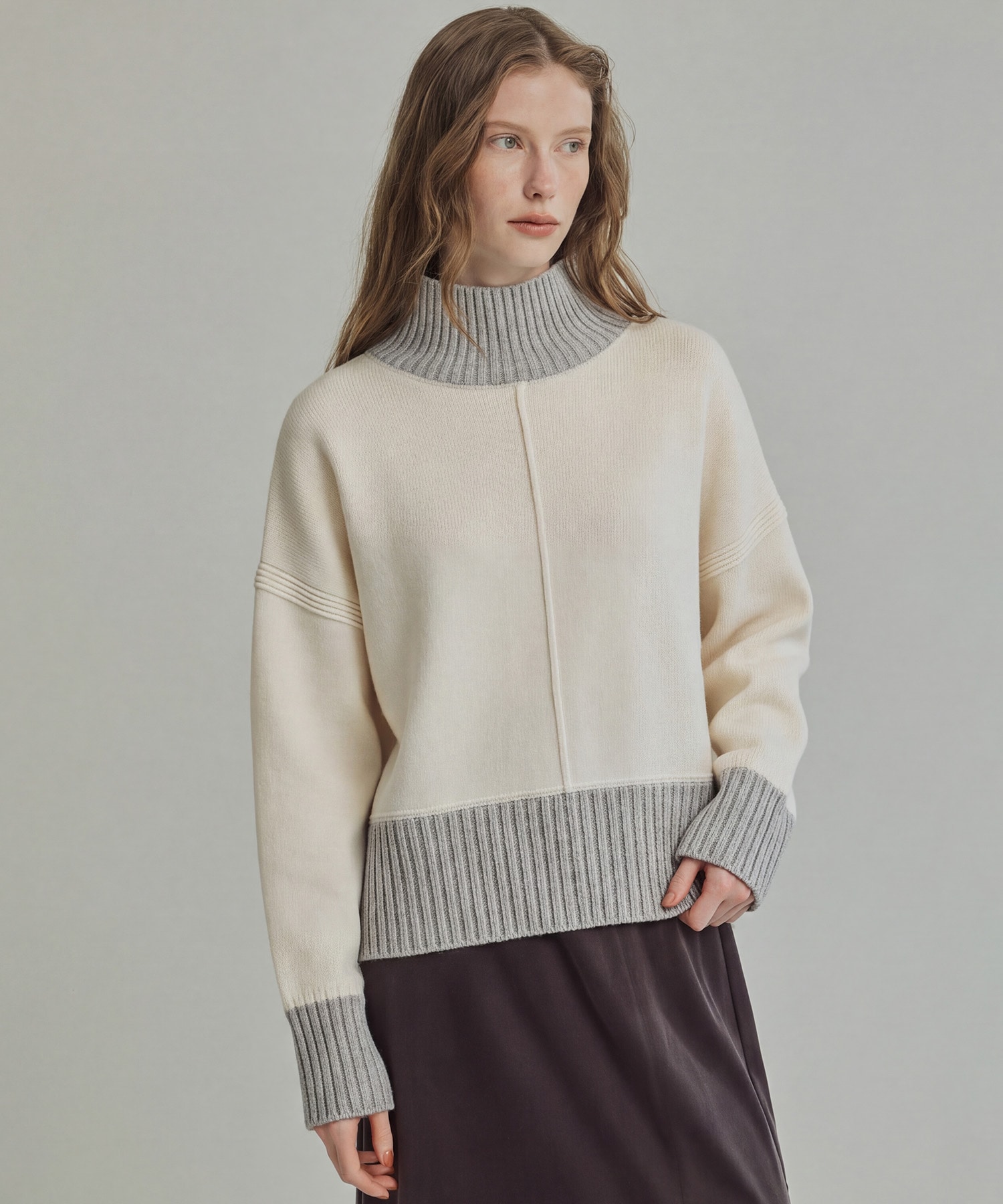 【WEB先行発売】エアウールショートニット