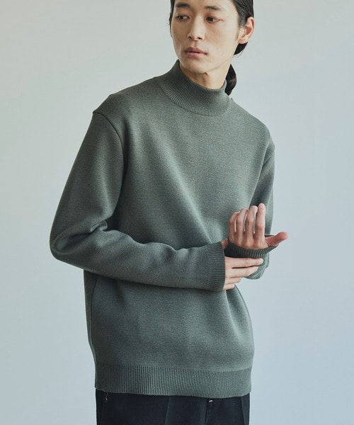 バウンドウールミラノリブハイネック